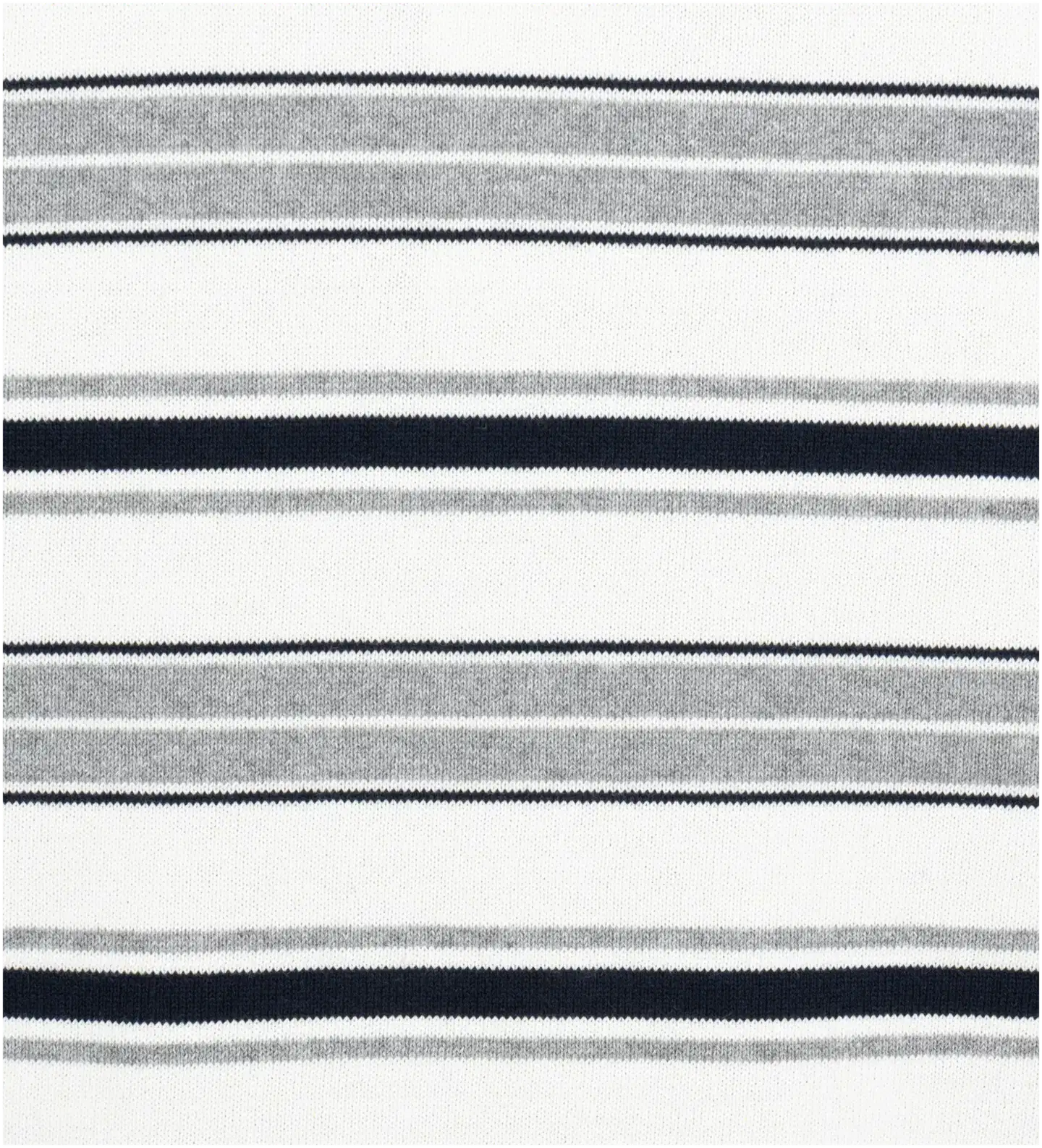 House miesten lyhythihainen neulepaita 195H152606 - Blue-grey-white striped - 3