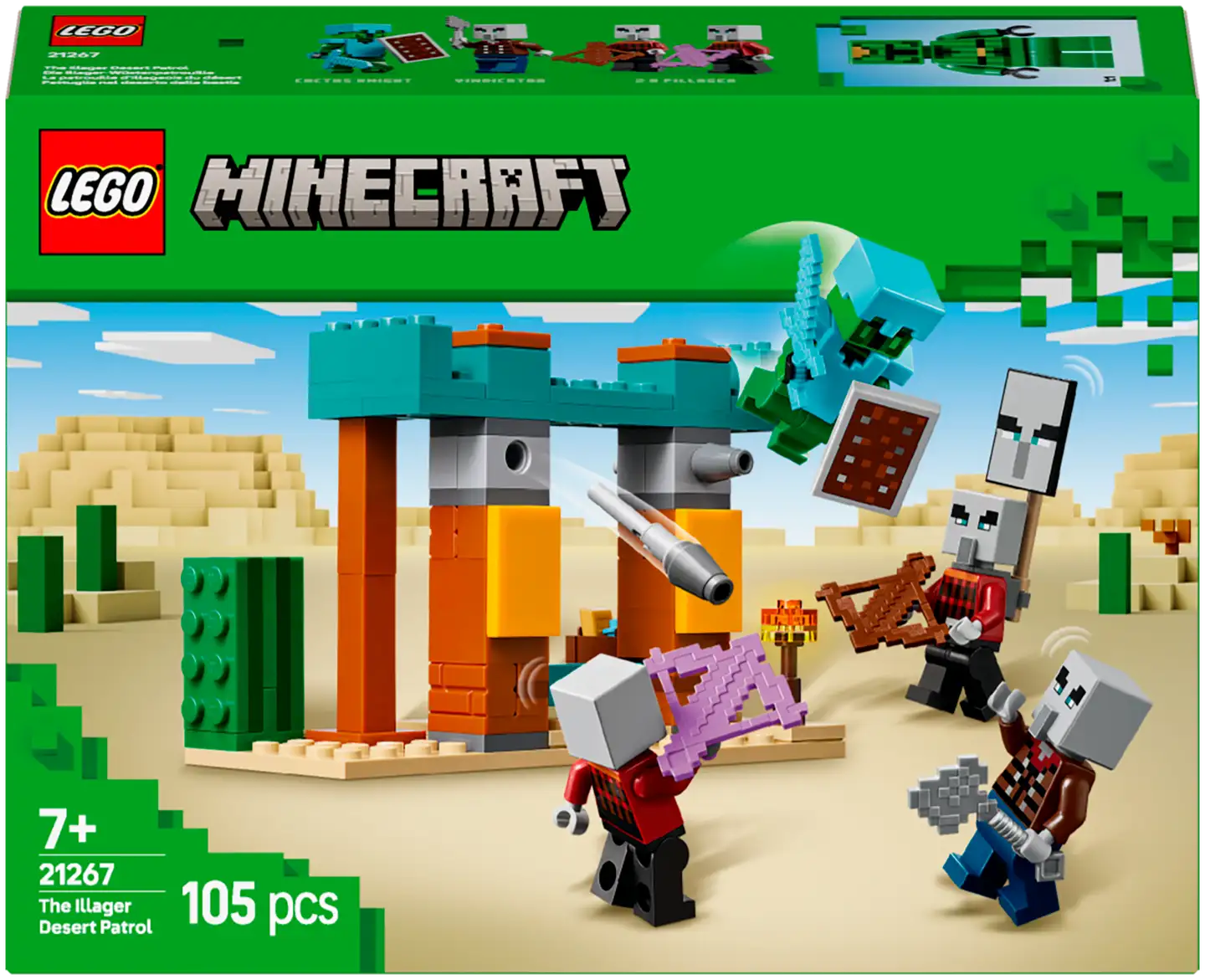 LEGO® Minecraft 21267 Pahalaisten aavikkopartio - 2