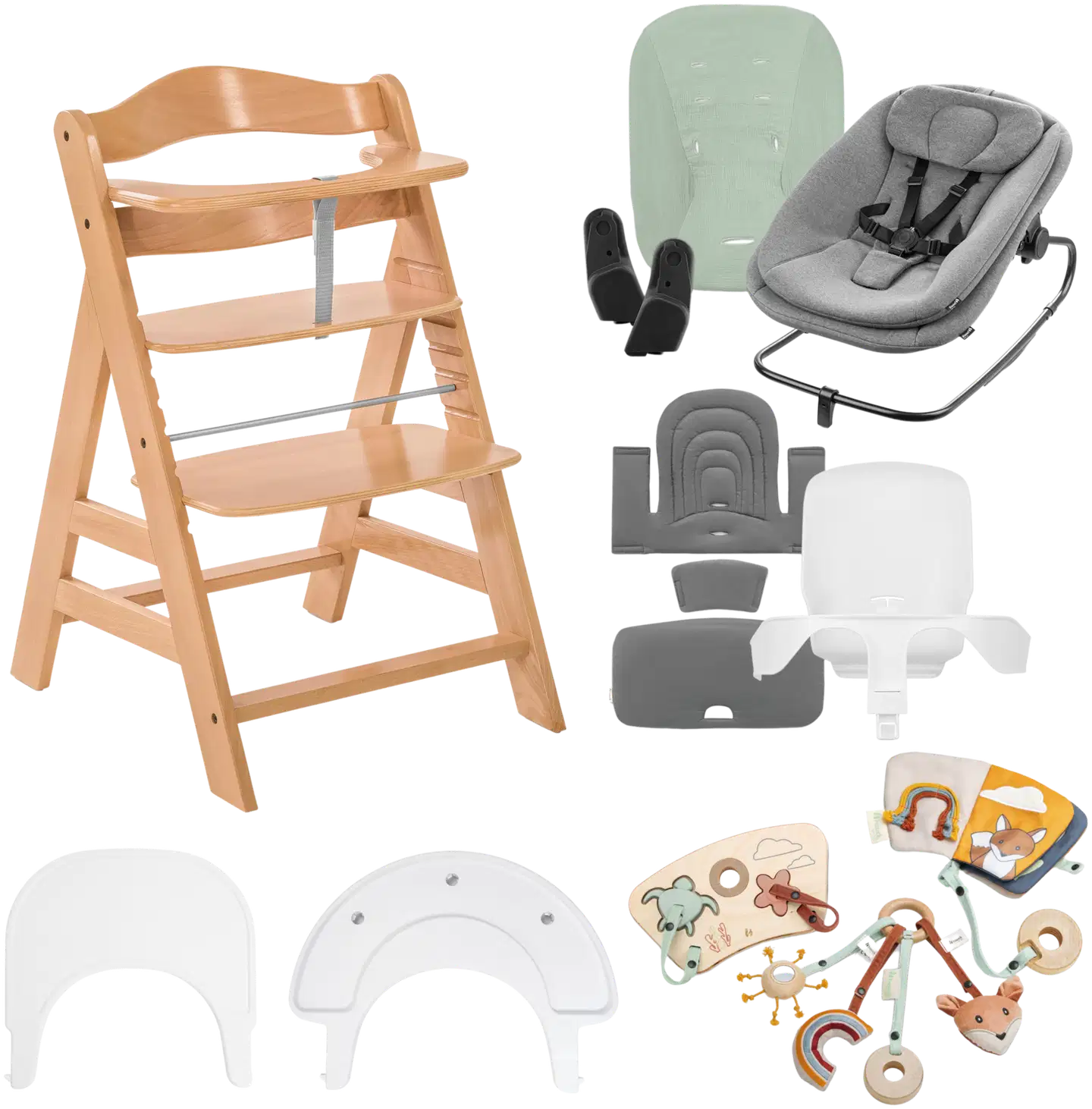 Hauck syöttötuolisetti Alpha Start N Grow - 1