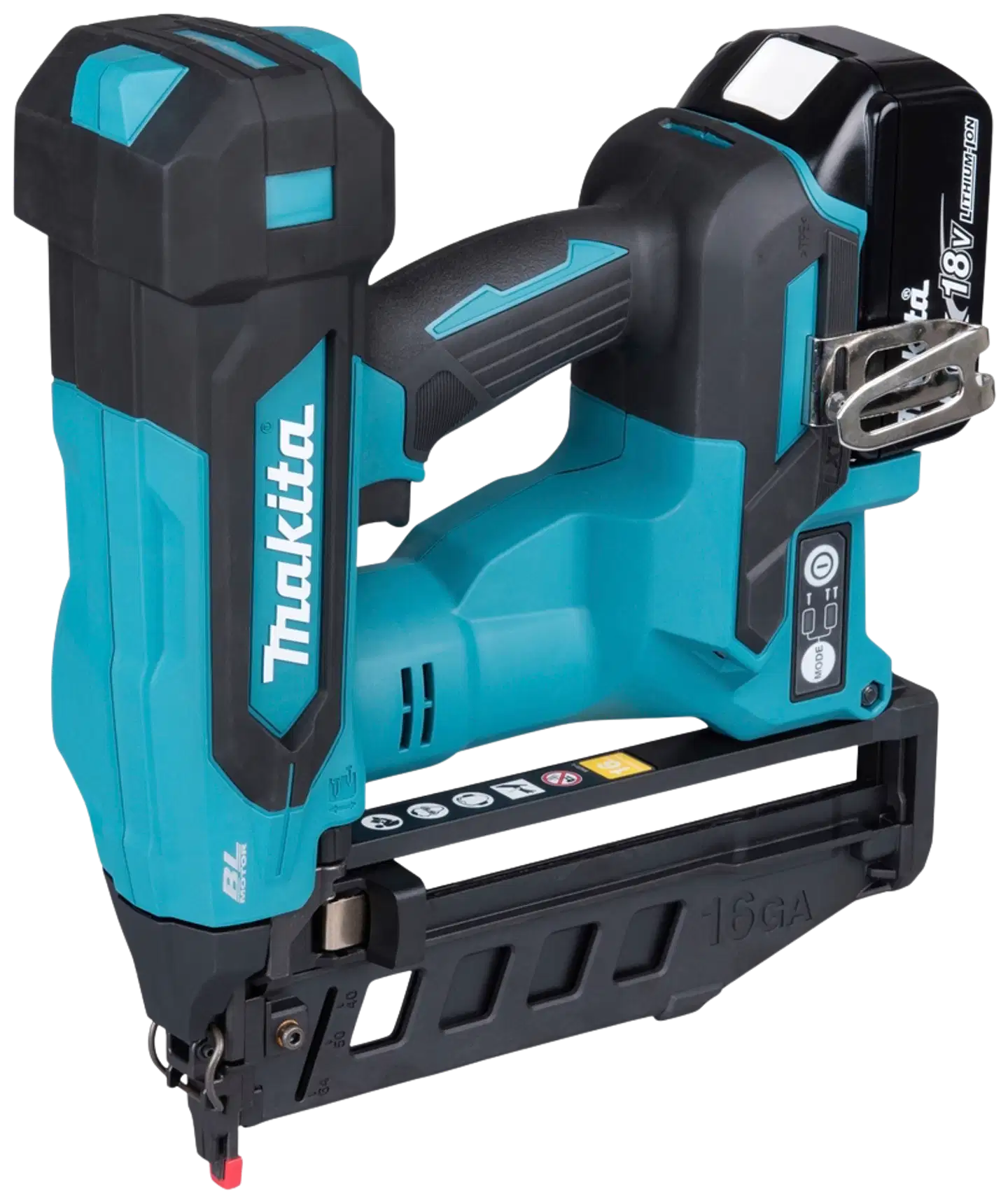 Makita viimeistelynaulain DBN501ZJ 18V runko - 1