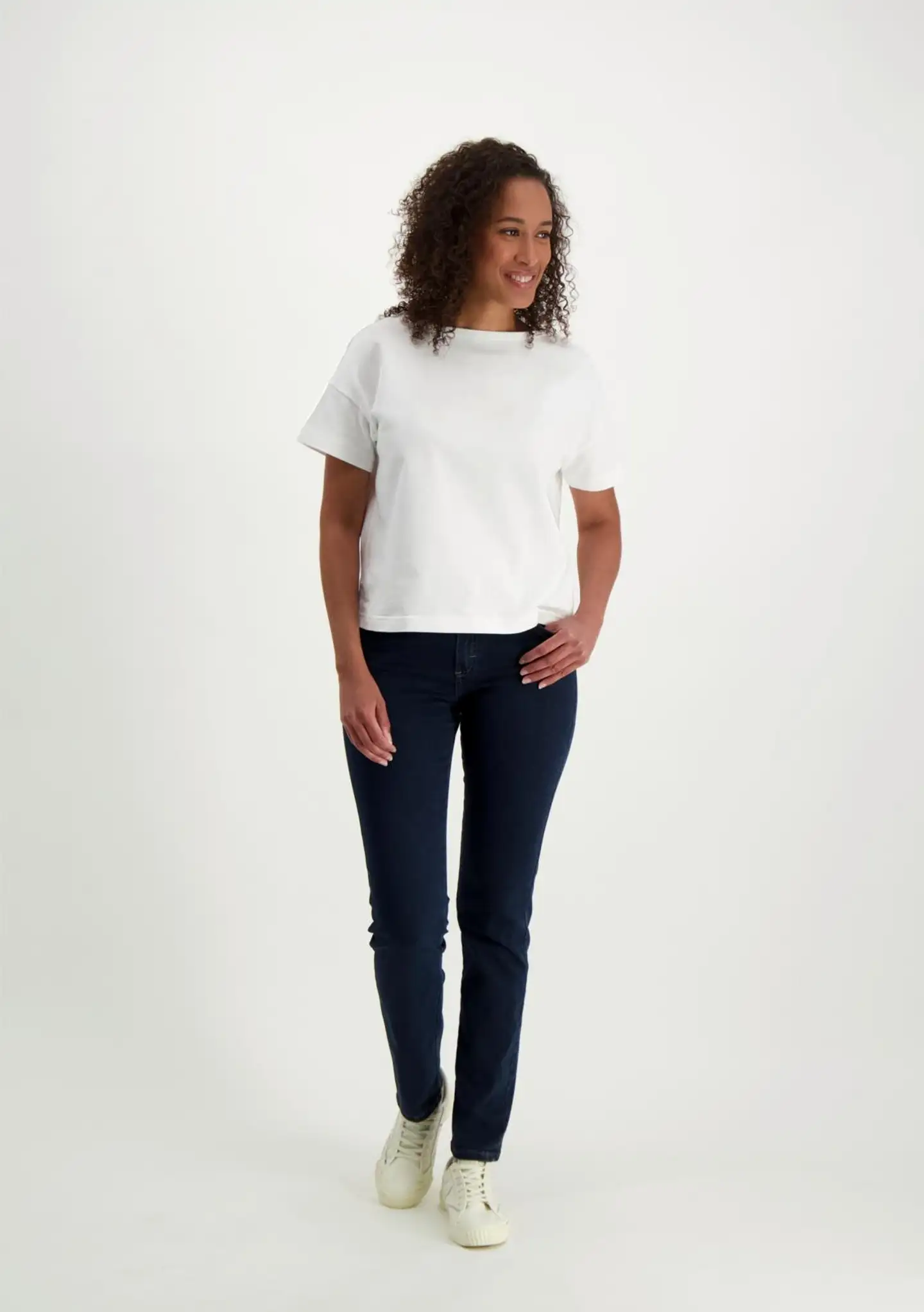 Lee Cooper LC 09 8572 Slim fit Tumman sininen Naisten farkut - SININEN - 3