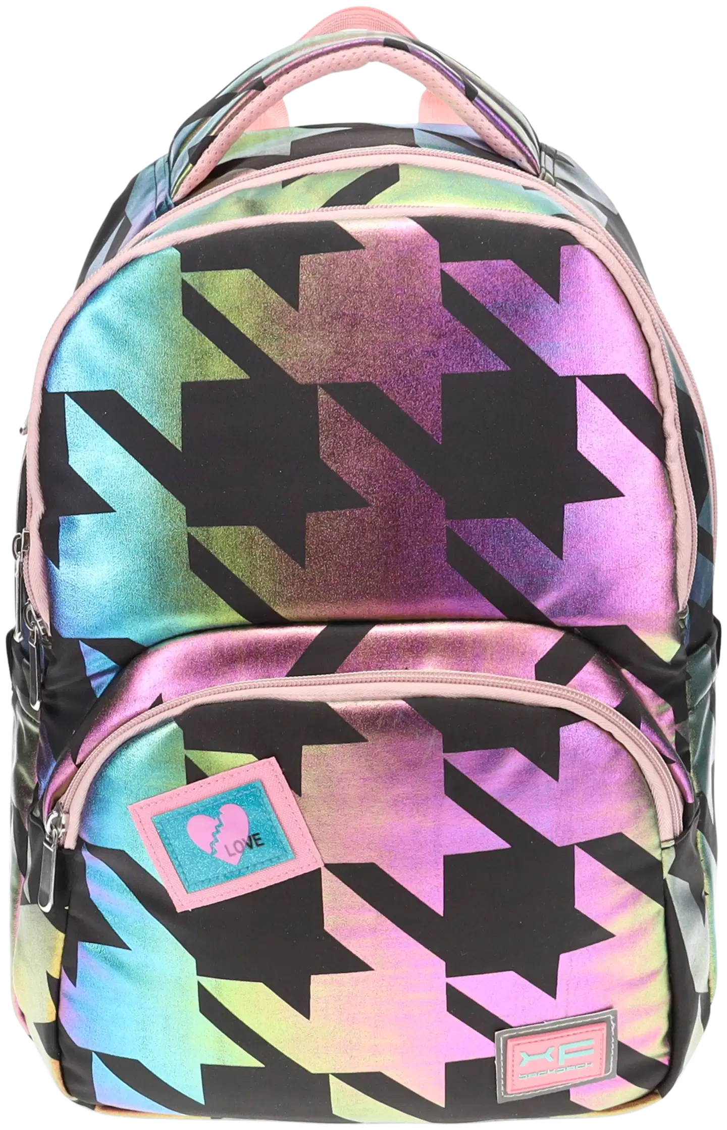 X-Force reppu color print X-256 musta - 1