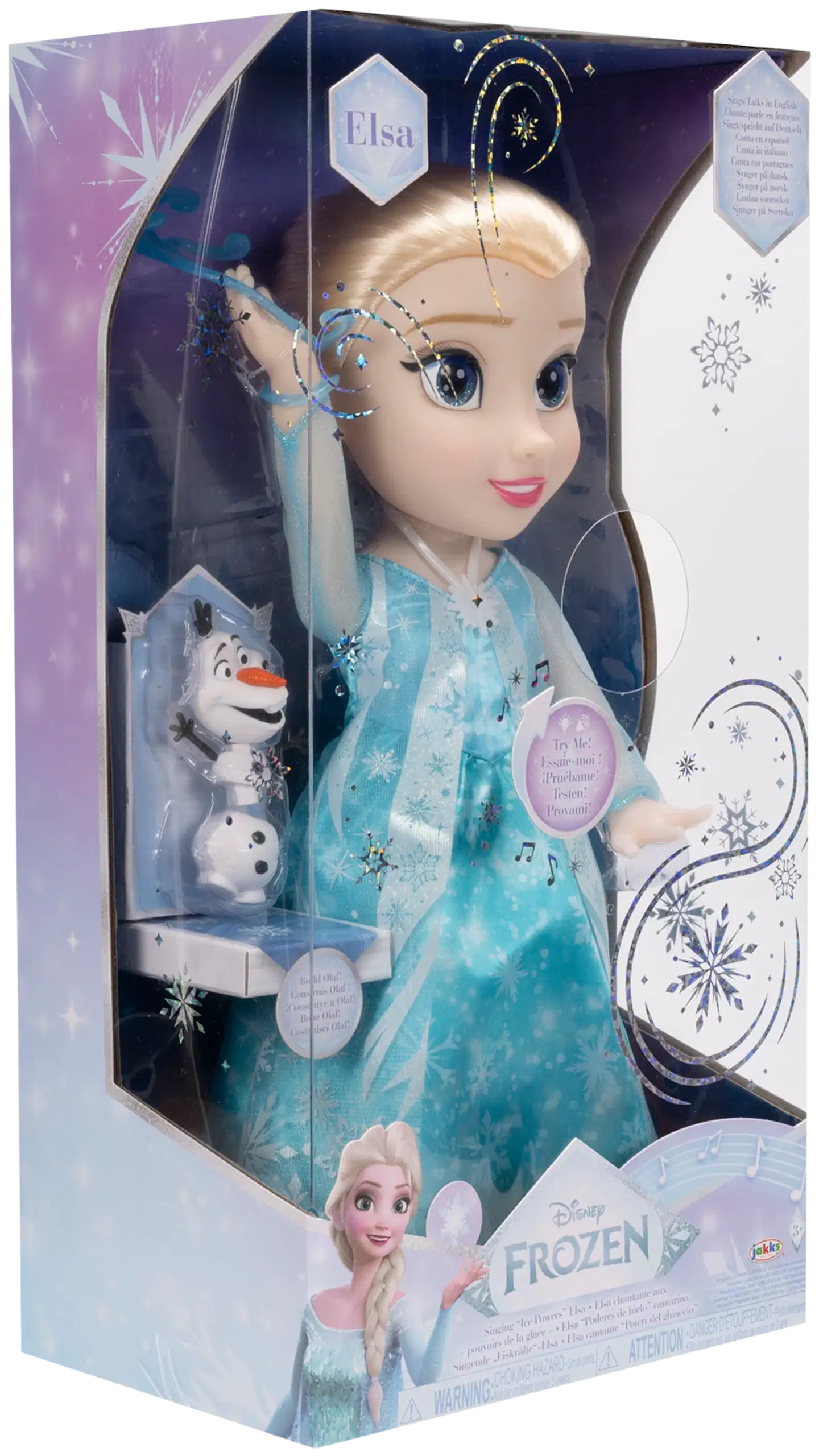 Frozen-leikkisetti laulava Elsa-nukke 38 cm - 2