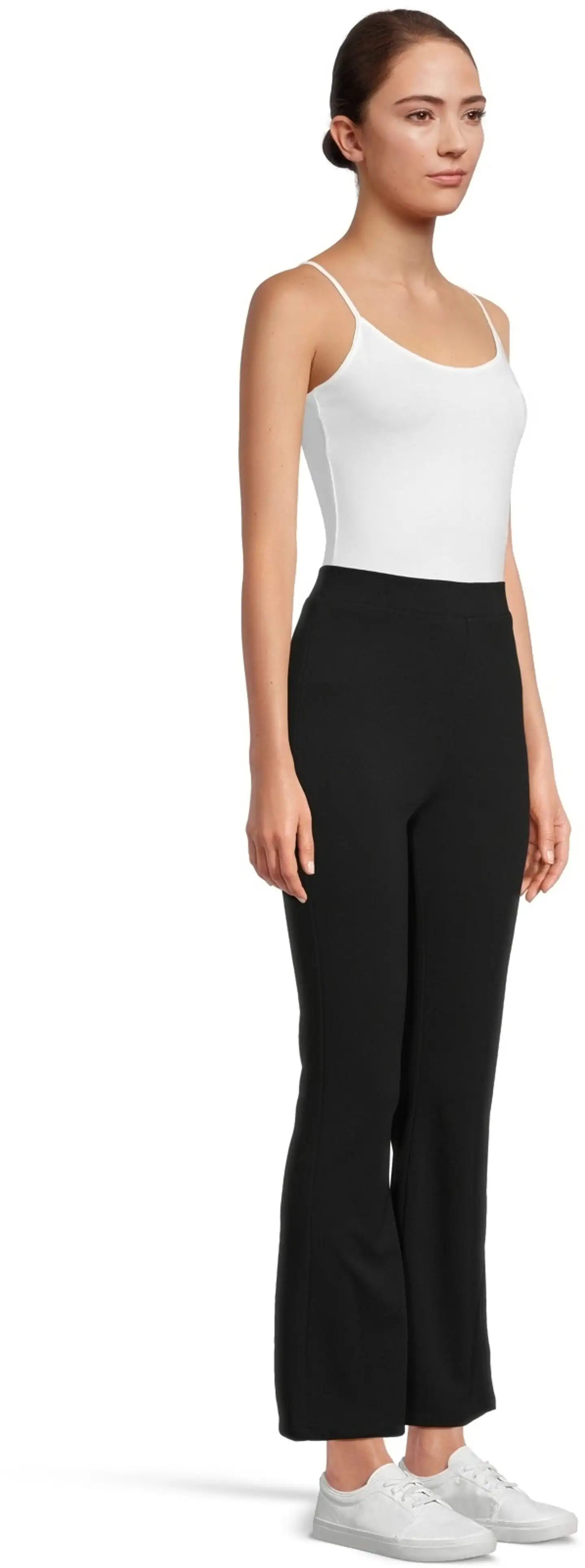 House naisten trumpettihousut 222H260319 - BLACK - 4