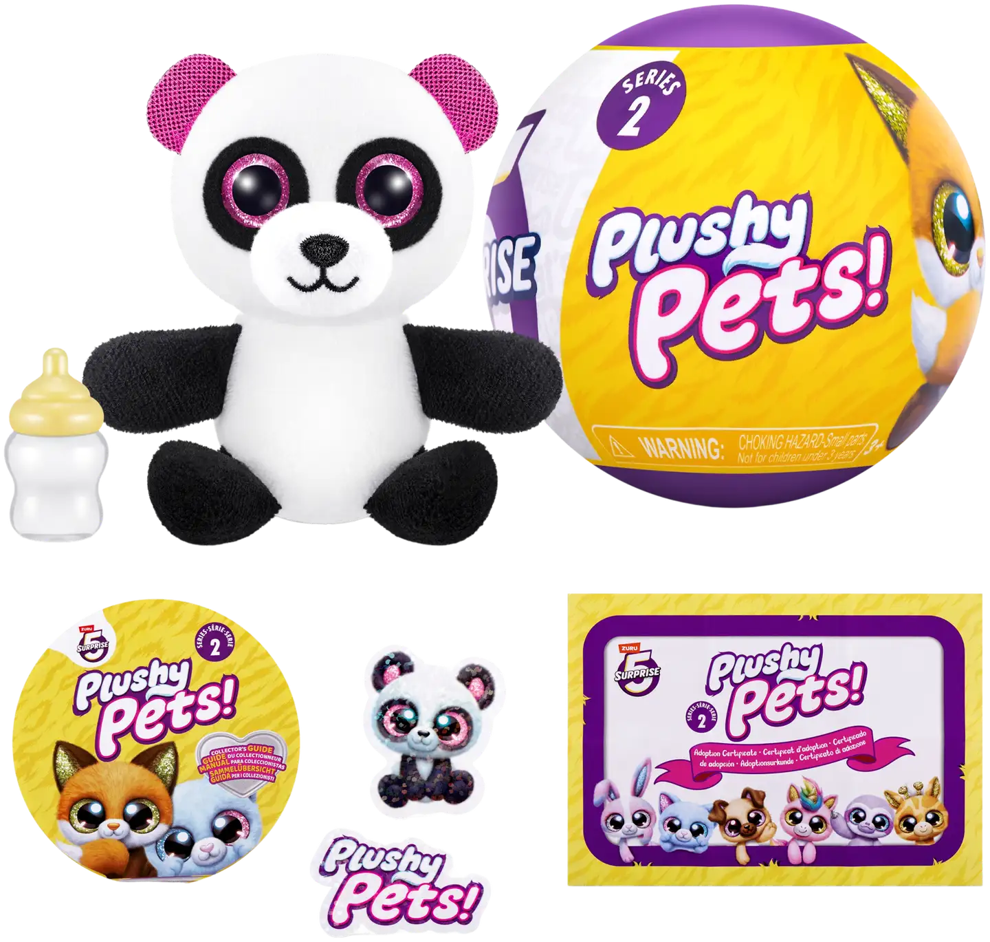 5 Surprise pehmolelu Plushy Pets! Series 2 - 6