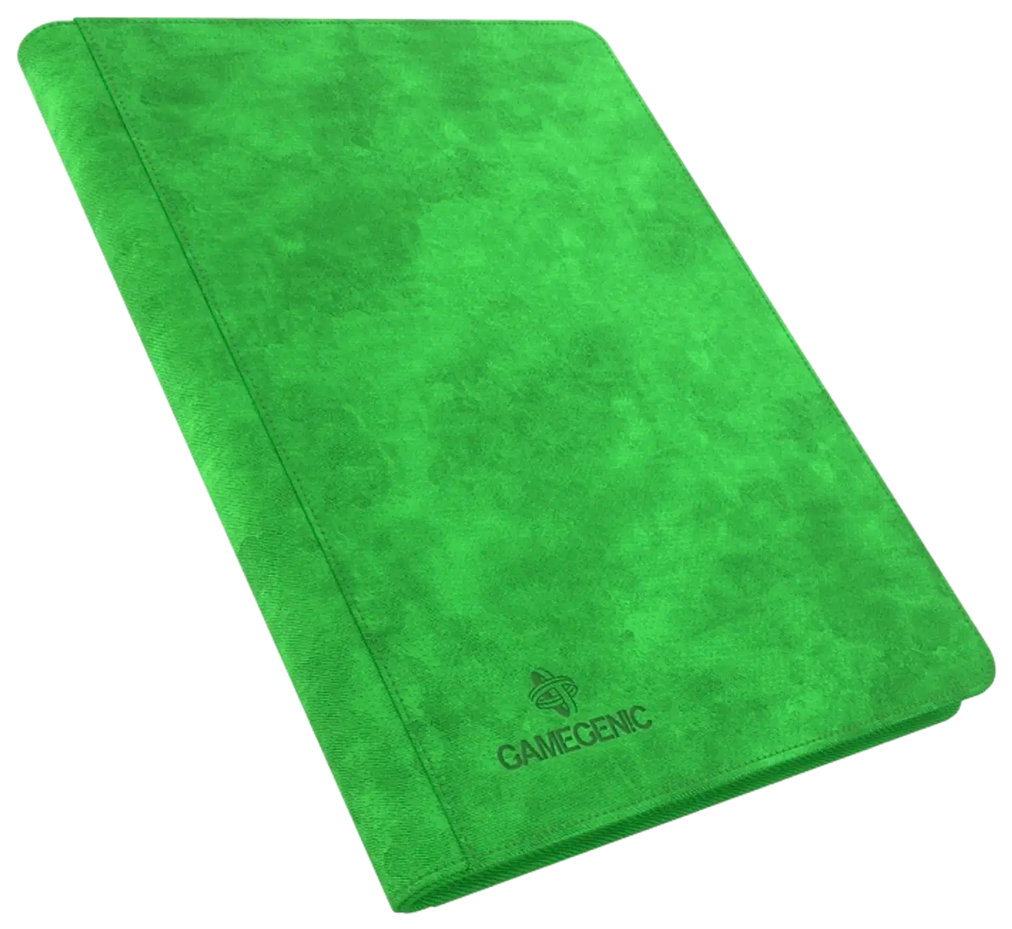 Gamegenic Zip-Up 18-taskuinen korttikansio, vihreä - 1