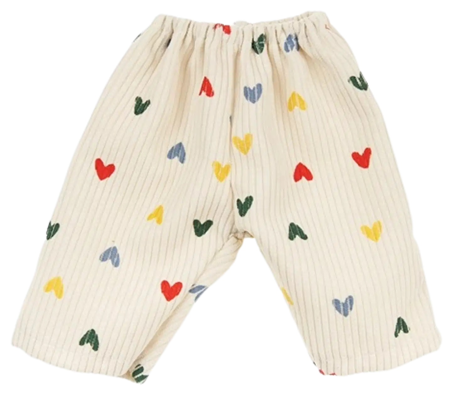 Nuken sydänkuvioinen asustesetti, 35-45 cm nukelle - 2