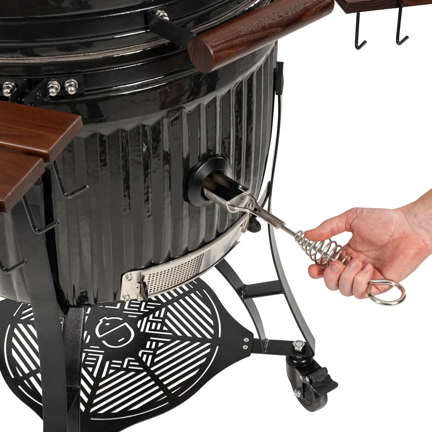 Kamado Sumo Icon Large hiiligrilli - musta - 12