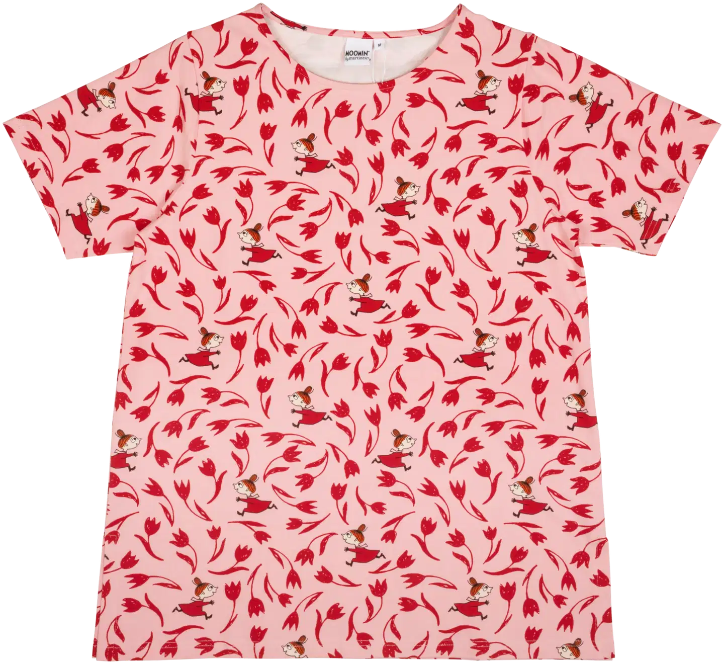 Muumi naisten tunika Saana Riento 591454 - Vaaleanpunainen - 1