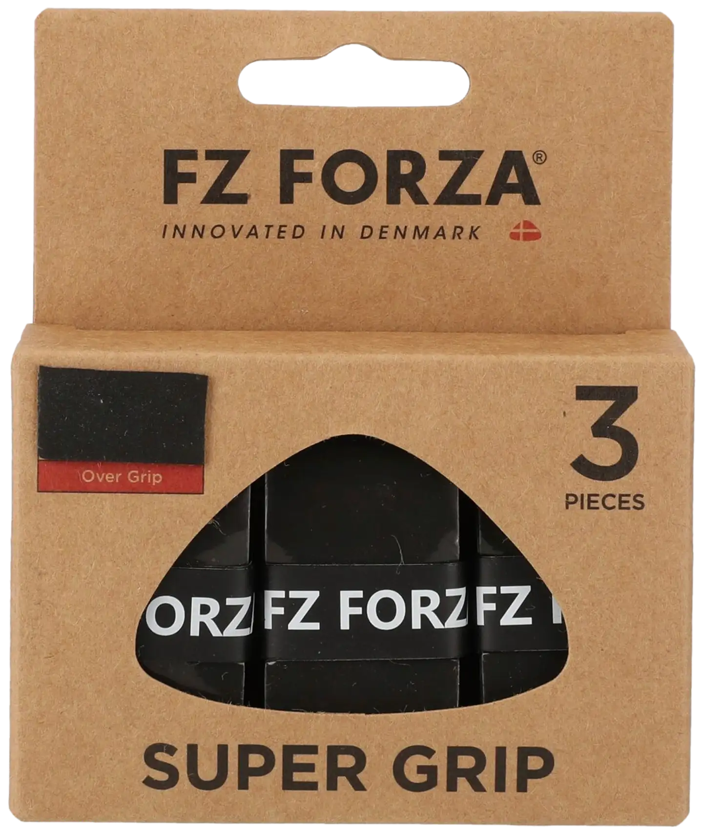 FZ Forza Super Grip 3kpl (overgrip, musta) - 1