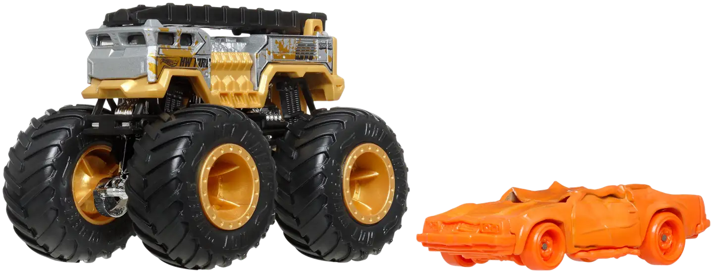 Hot Wheels monsteriauto + pikkuauto - 14