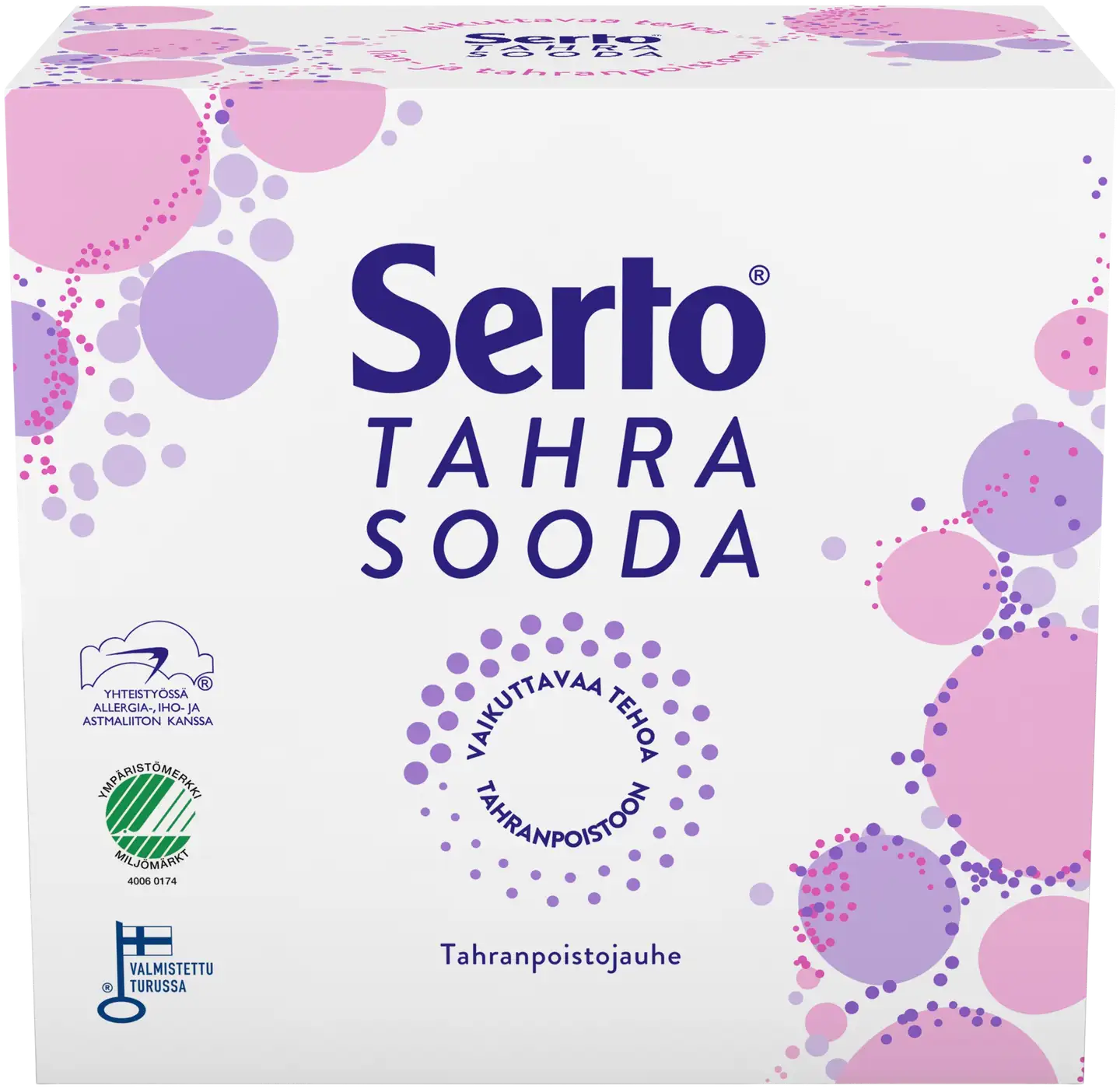 Serto Tahrasooda Hajusteeton Tahranpoistojauhe 750 g