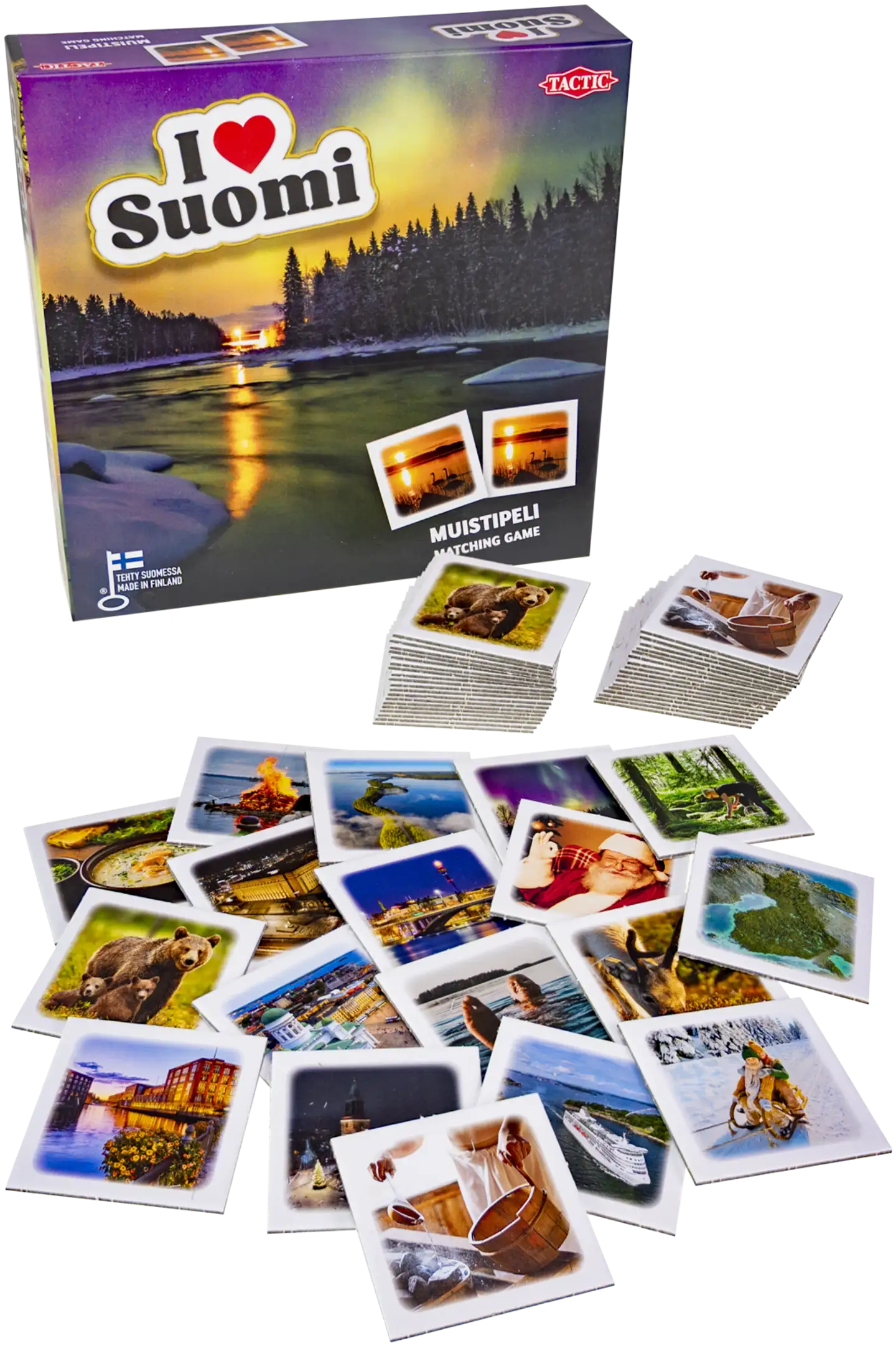 Tactic muistipeli I love Finland Memo - 3