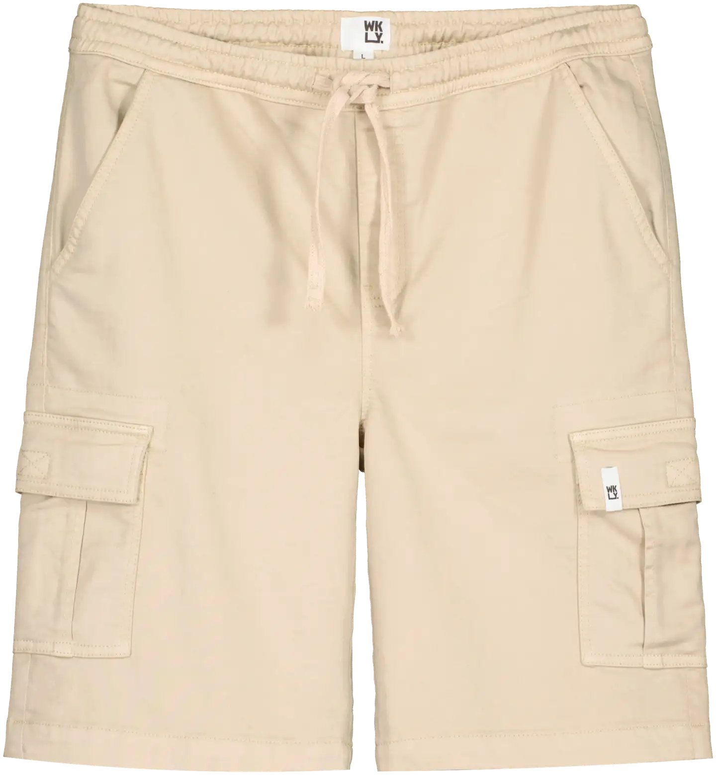 WKLY miesten cargoshortsit 202W152512 - Off-white - 1