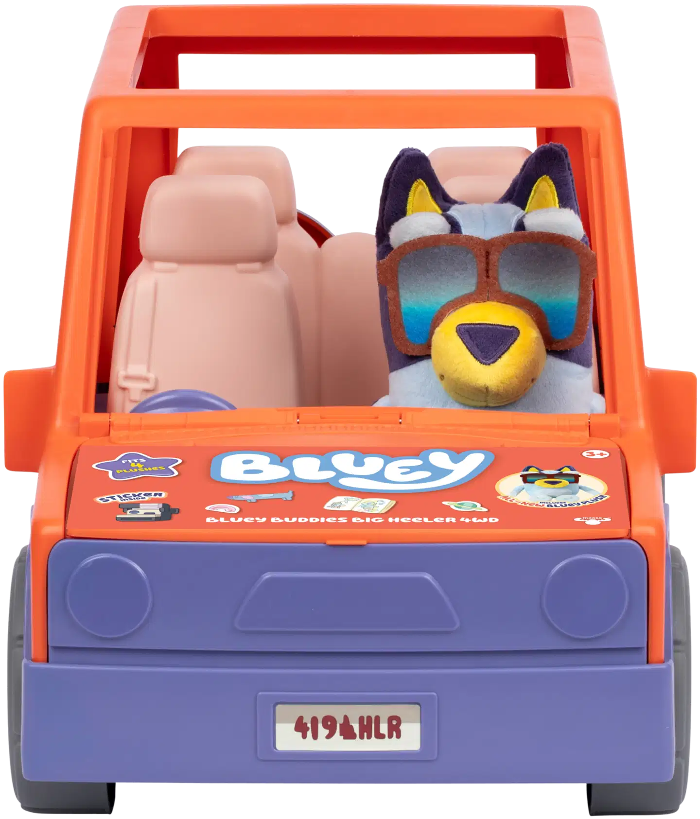 Bluey iso Heeler-perheauto 4WD Bluey-pehmolla - 3