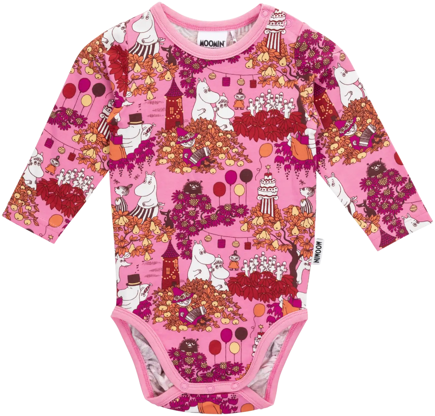 Martinex Muumi vauvojen body Juhlahetki 588747 - Vaaleanpunainen - 1