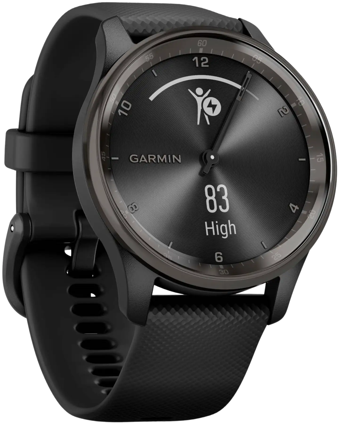 Garmin Vivomove Trend musta hybridiälykello - 4