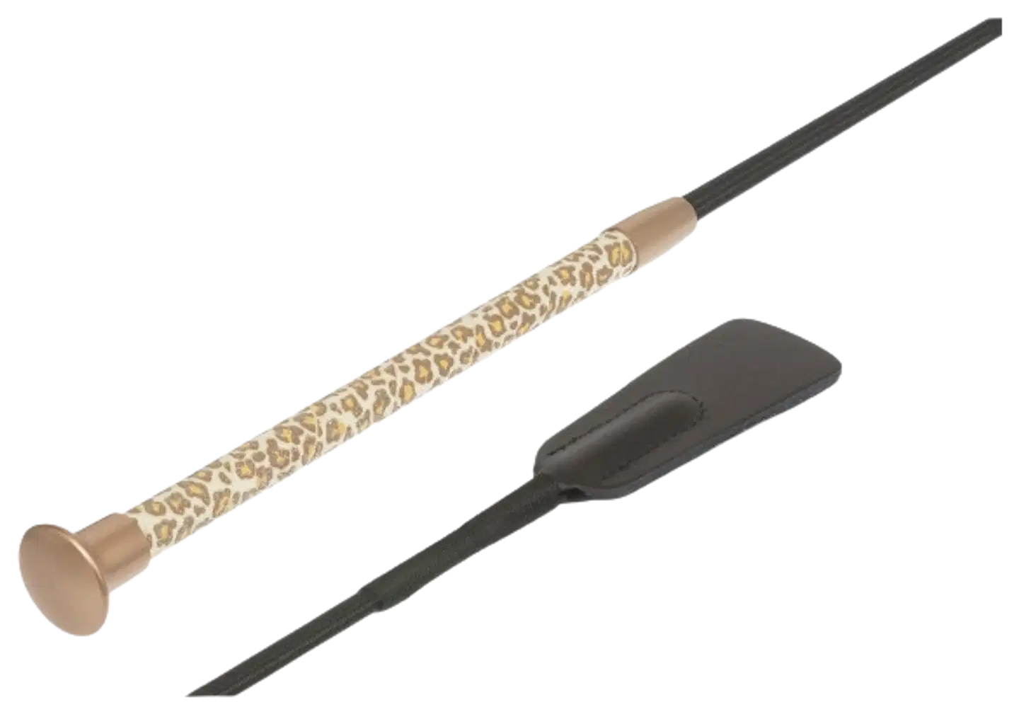 Wahlsten leopard ratsastusraippa 65 cm - BEIGE - 1