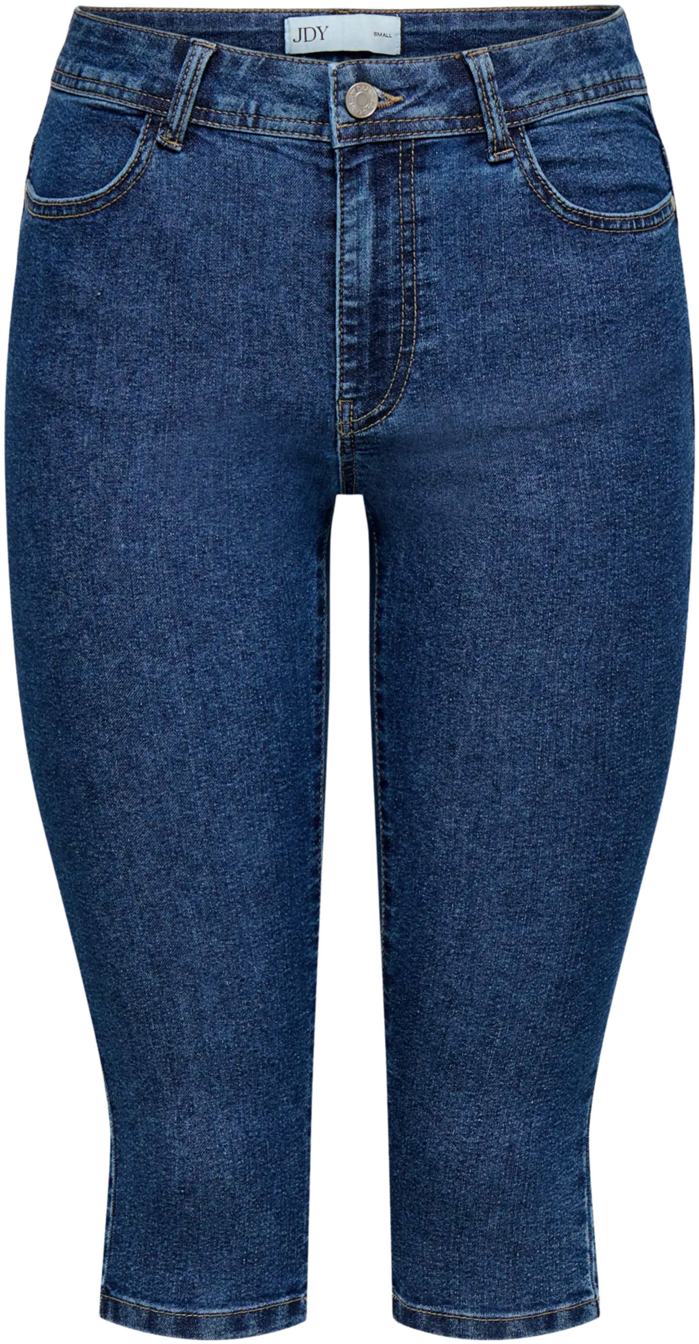 JDY Naisten farkkukaprit JDYMOOJDY Naisten 15370602 - Medium Blue Denim - 1