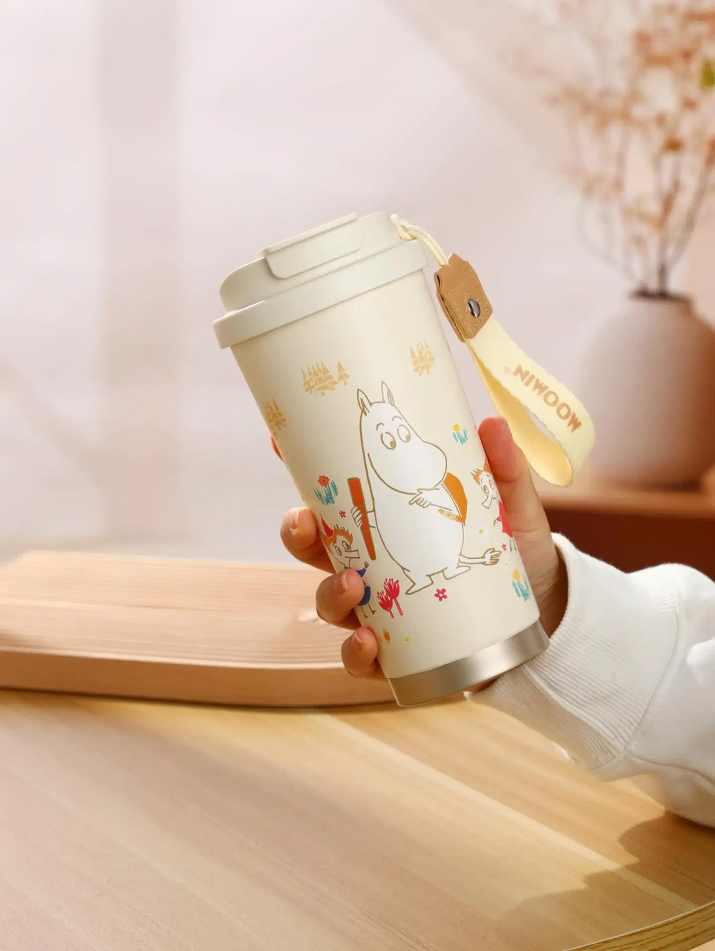 Muumi take away -termosmuki  580 ml retkellä - 8