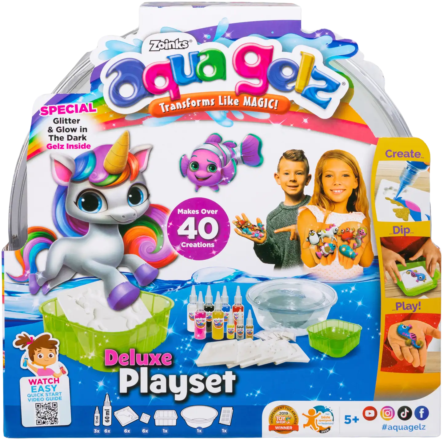 Aqua Gels askartelusetti deluxe - 1