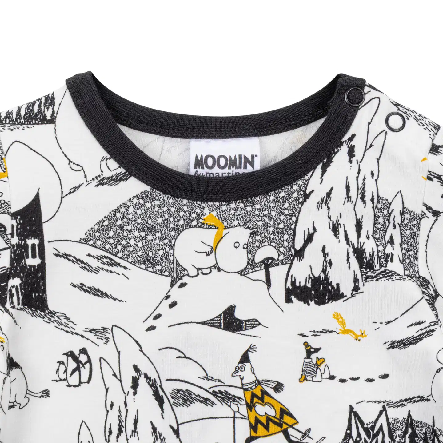 Muumi vauvojen body Jääkarhu 593373 - valkoinen - 2