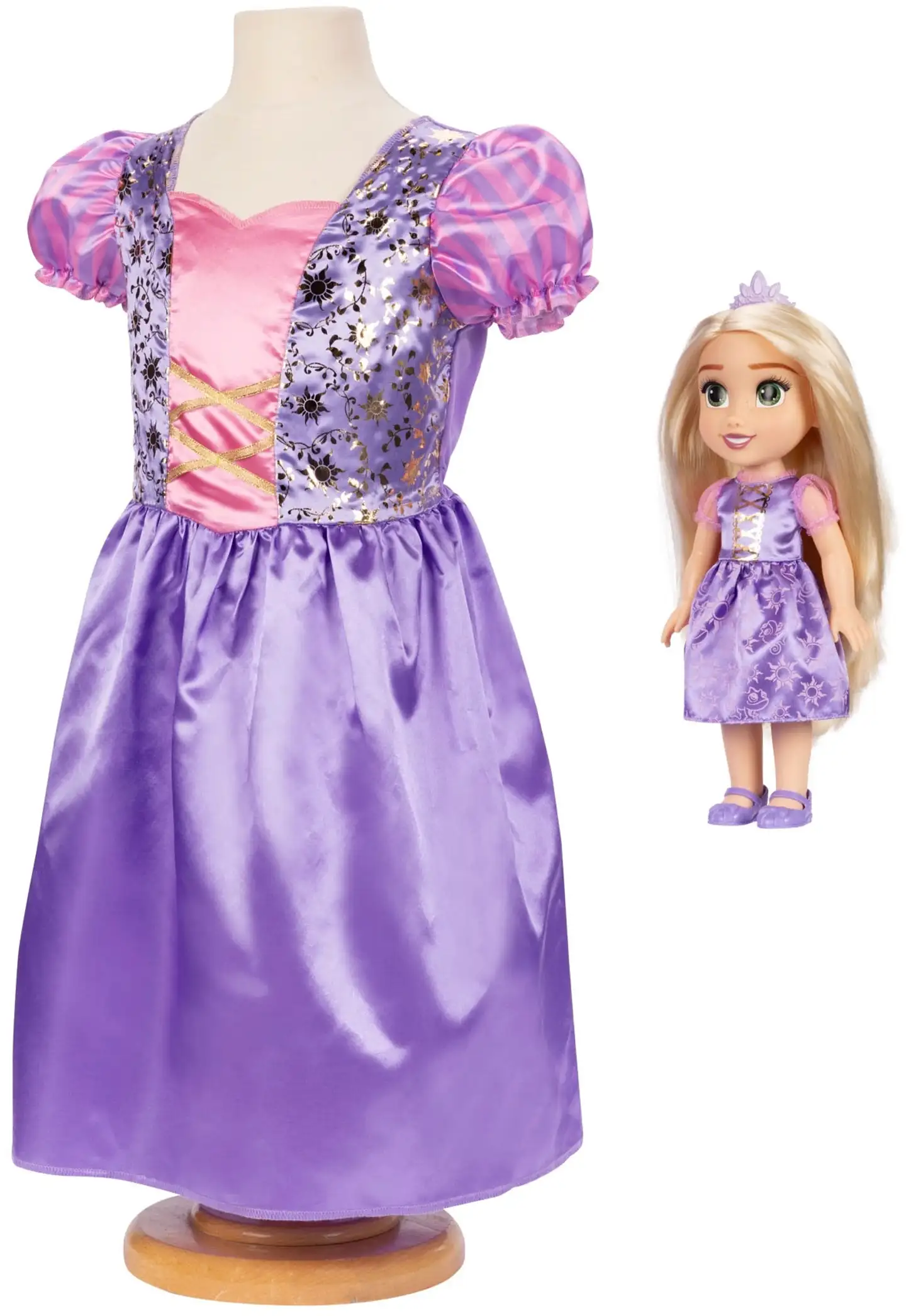 Disney Princess nukke ja mekko Rapunzel - 3