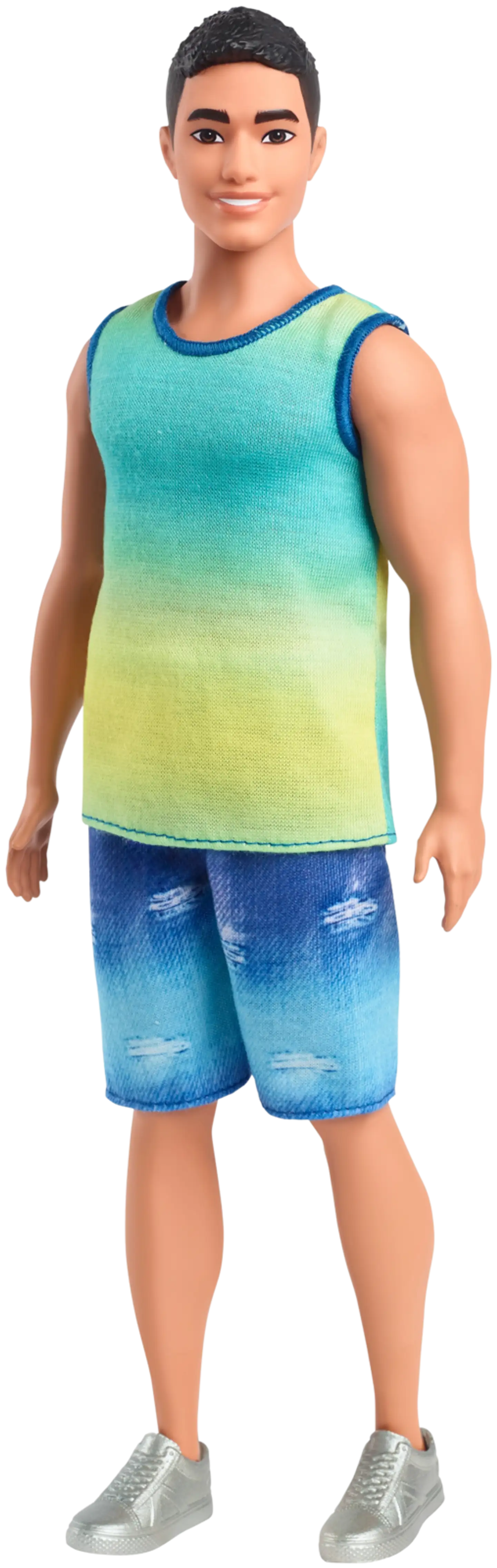 Barbie Ken Fashionista Farkkushortseissa - 1