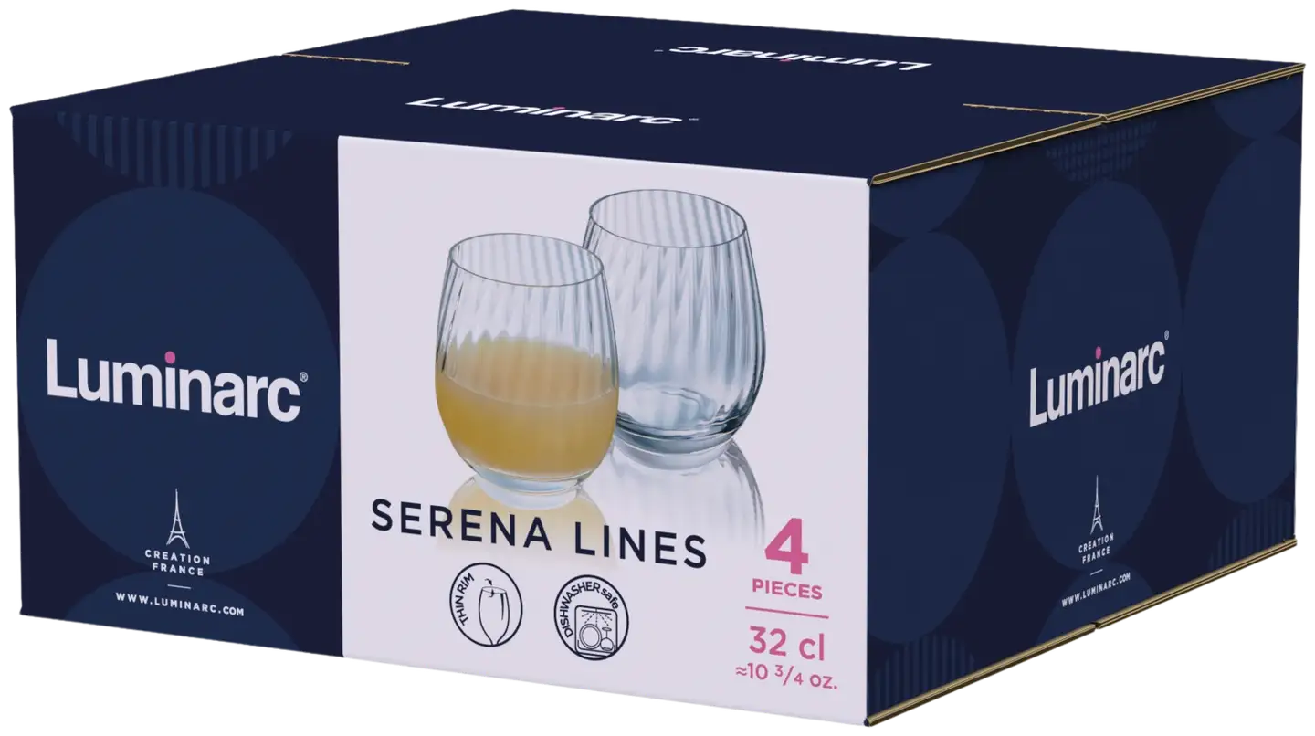 Luminarc juomalasi Serena 32 cl 4 kpl - 3