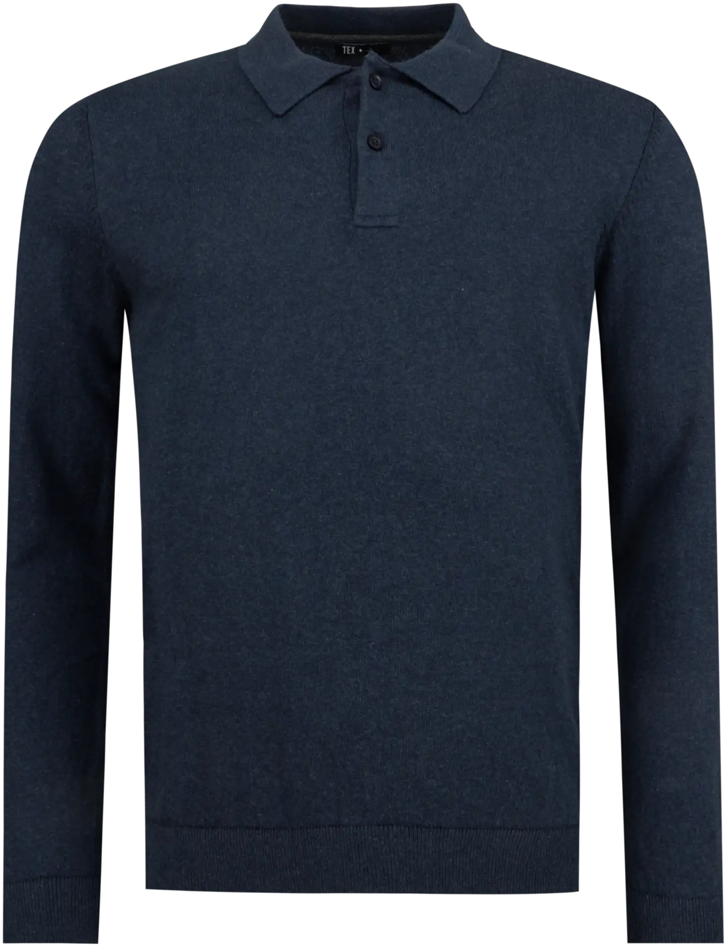 TEX miesten puuvillaneule pikeekauluksella I992458 - Navy - 1