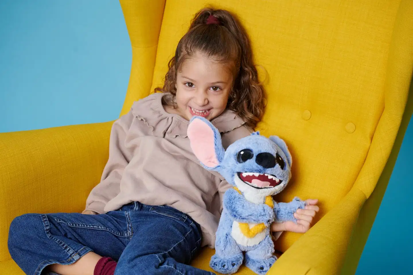 Simba Walt Disney Stitch ja lei, pehmo, 25 cm - 4