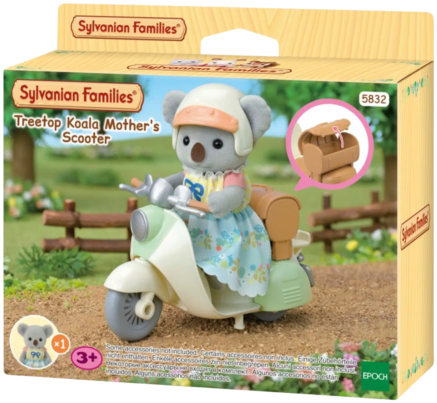 Sylvanian Families Koala-äiti ja skootteri - 1