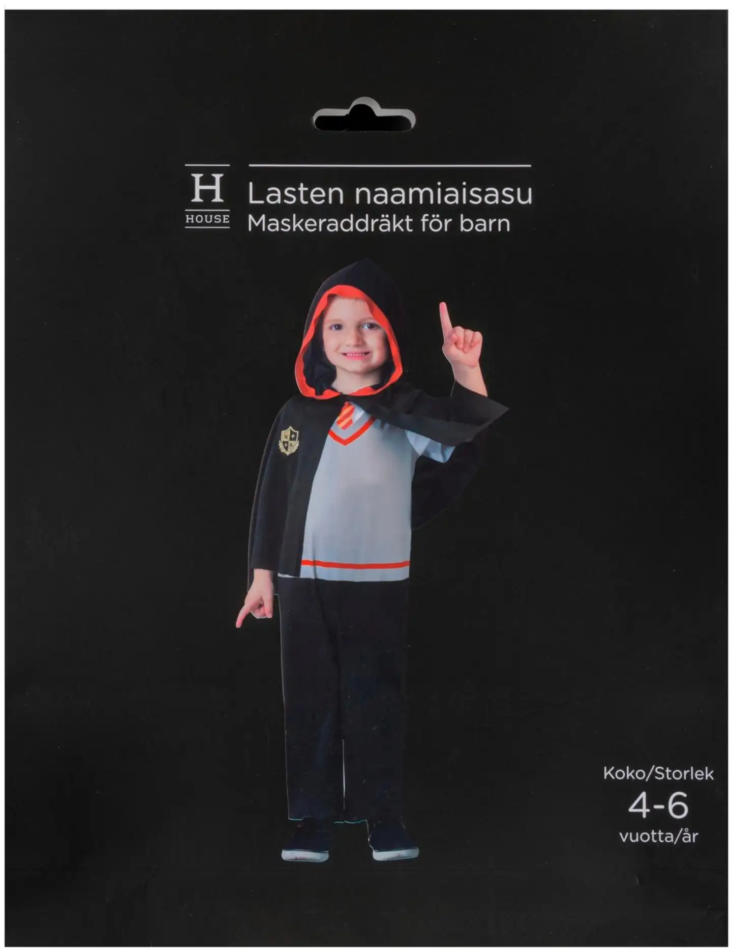 House lasten halloween-rooliasu Wizard 4-6-vuotiaille - 1