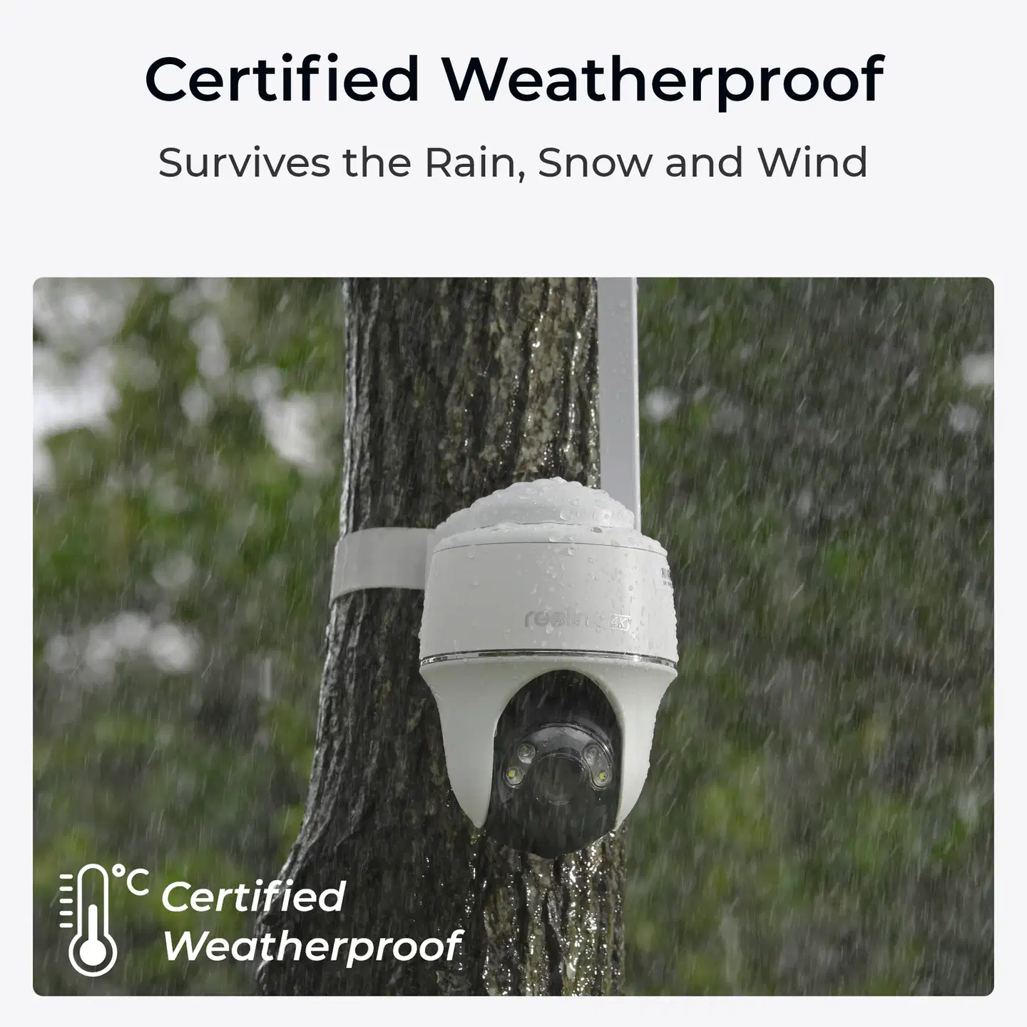 Reolink Go PT Ultra (G440) 4K Outdoor akkukamera4G LTE PT Valkoinen - 5