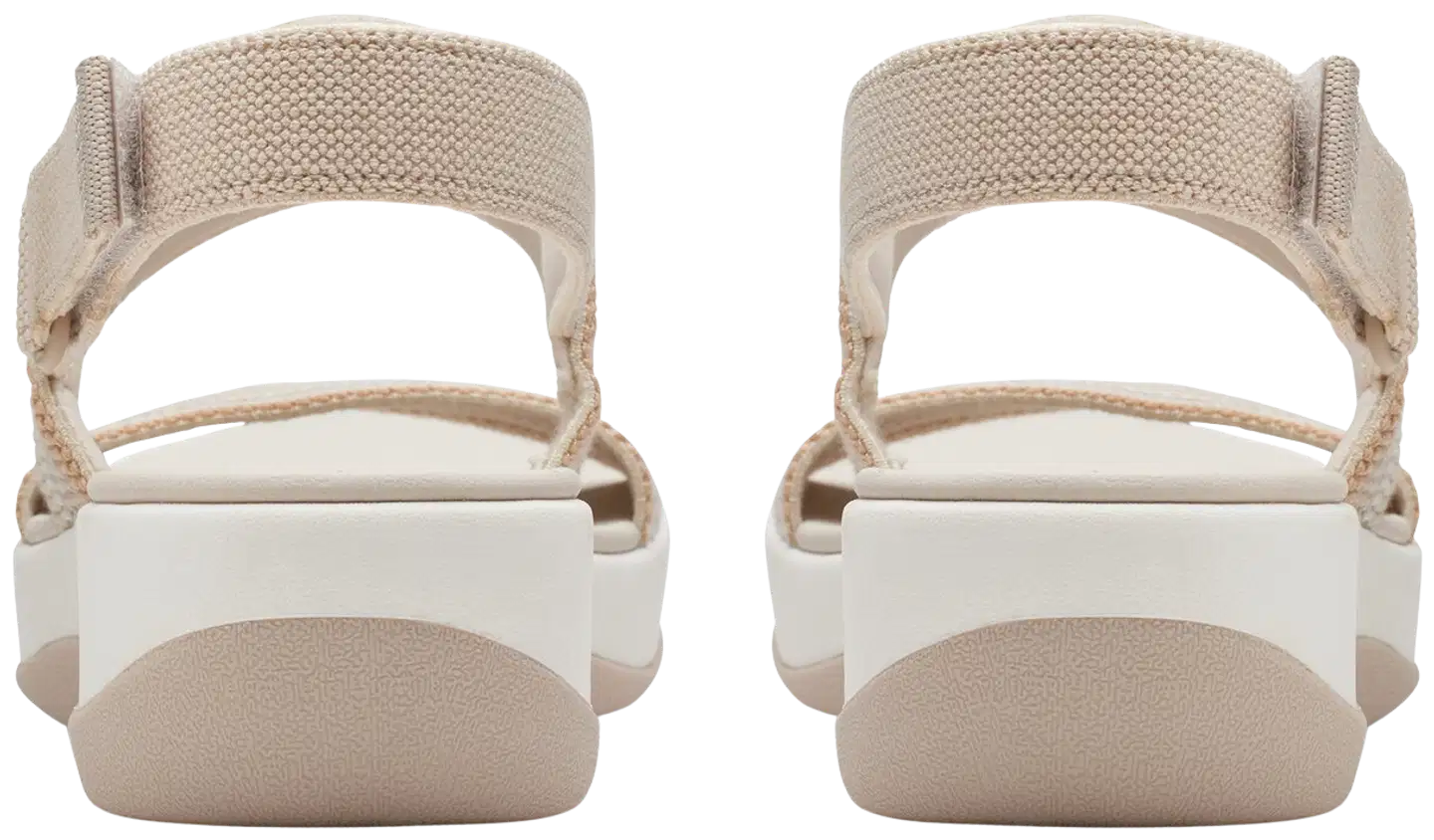 Clarks Arla Stroll naisten sandaali - Beige Combi - 6