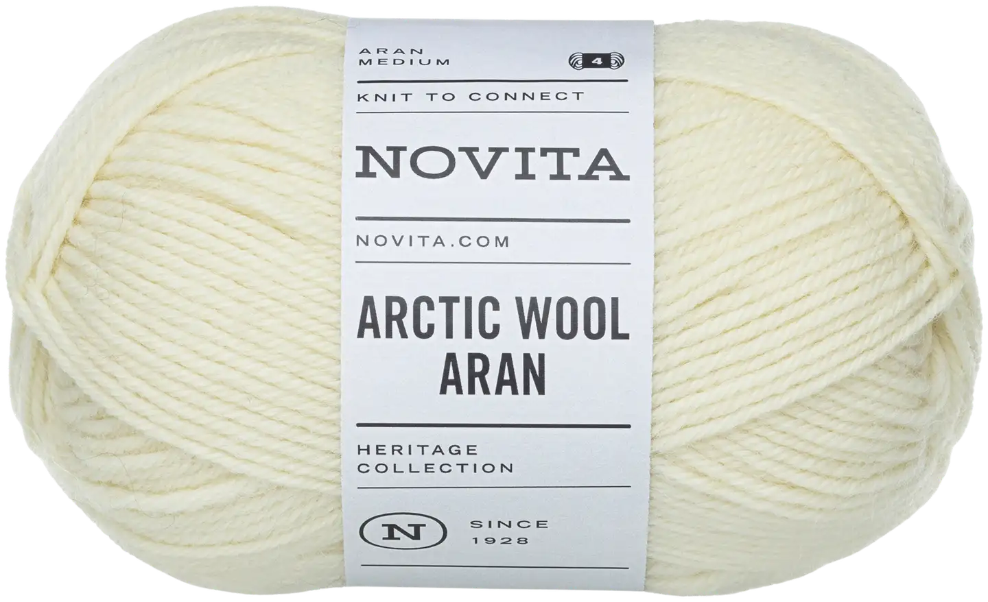 Novita lanka Arctic Wool Aran 100 g tuisku 025 - 1