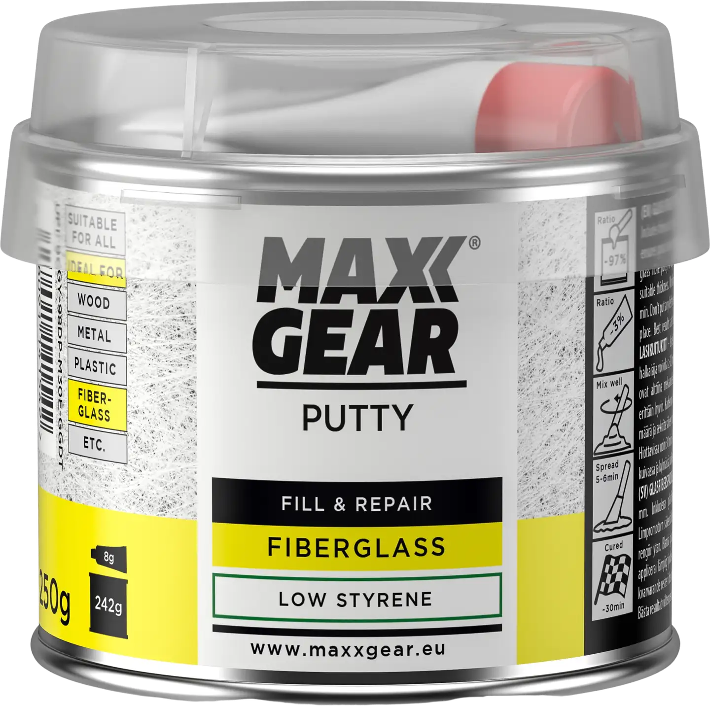 MaxxGear Lasikuitukitti 250g