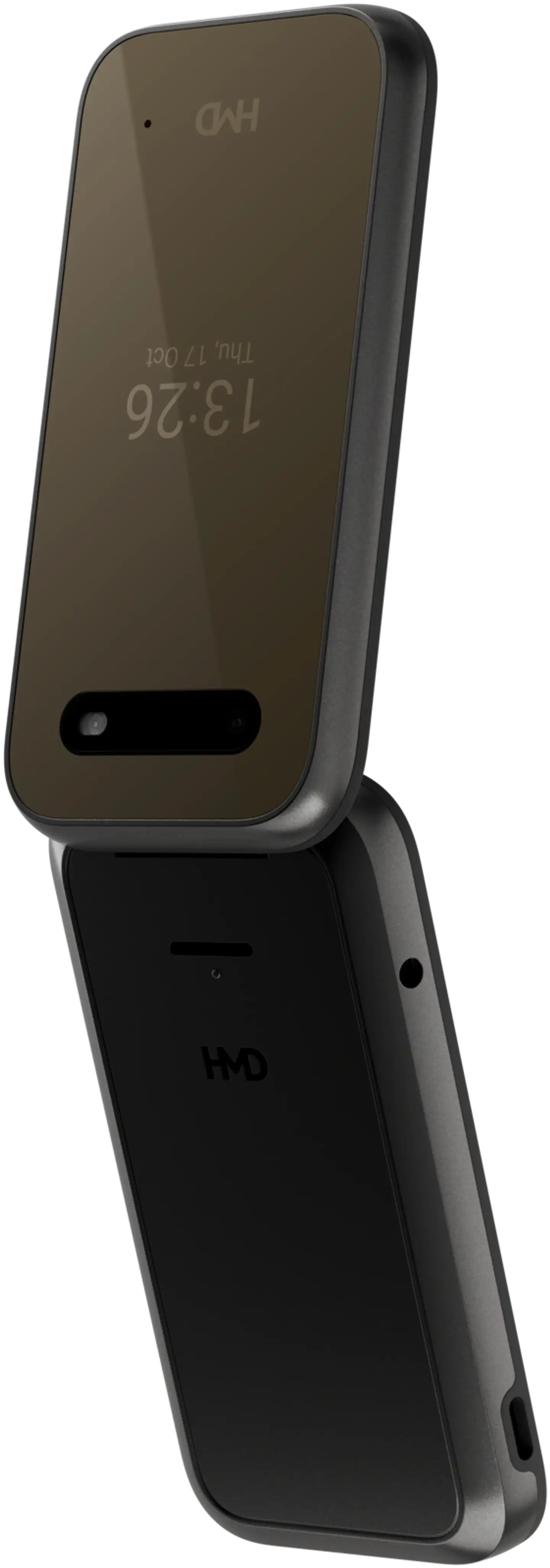 HMD Peruspuhelin 2660 Flip musta - 5