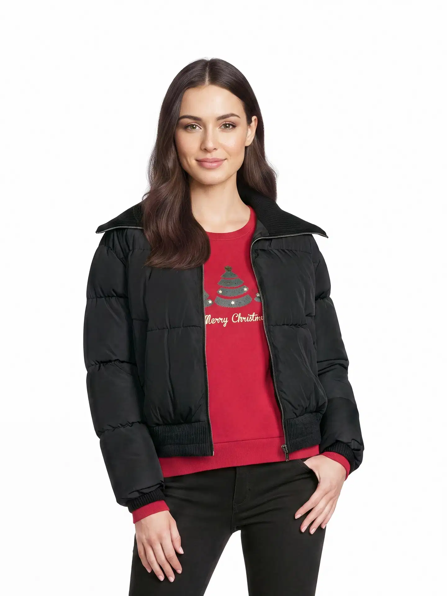 House naisten joulucollege Tree 213HX42261 - Red - 5