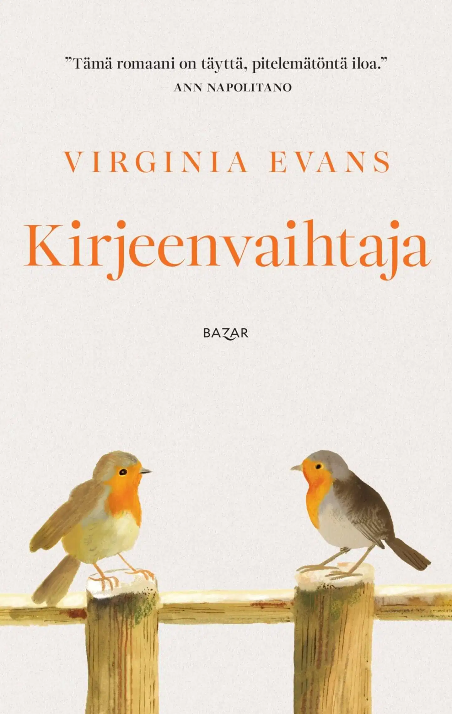 Evans, Kirjeenvaihtaja