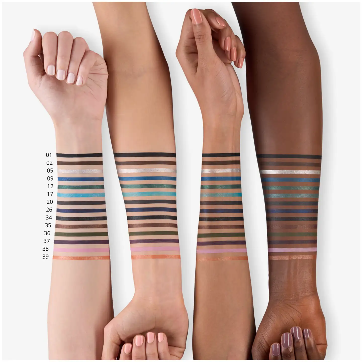 essence LONG-LASTING eye pencil 01 black fever 0.28 g - black fever - 3