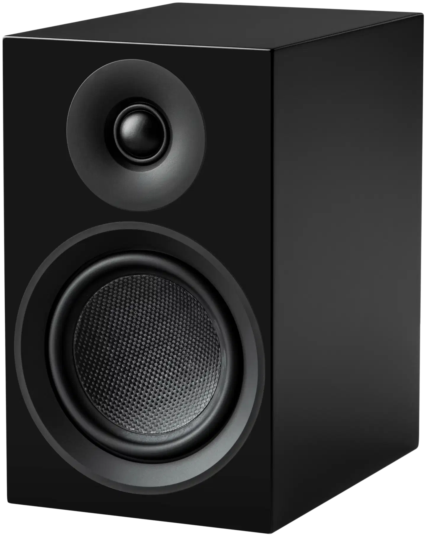 Pro-Ject Jalusta/Hyllykaiuttimet Speaker Box 5 E Carbon mattavalkoinen - musta - 4