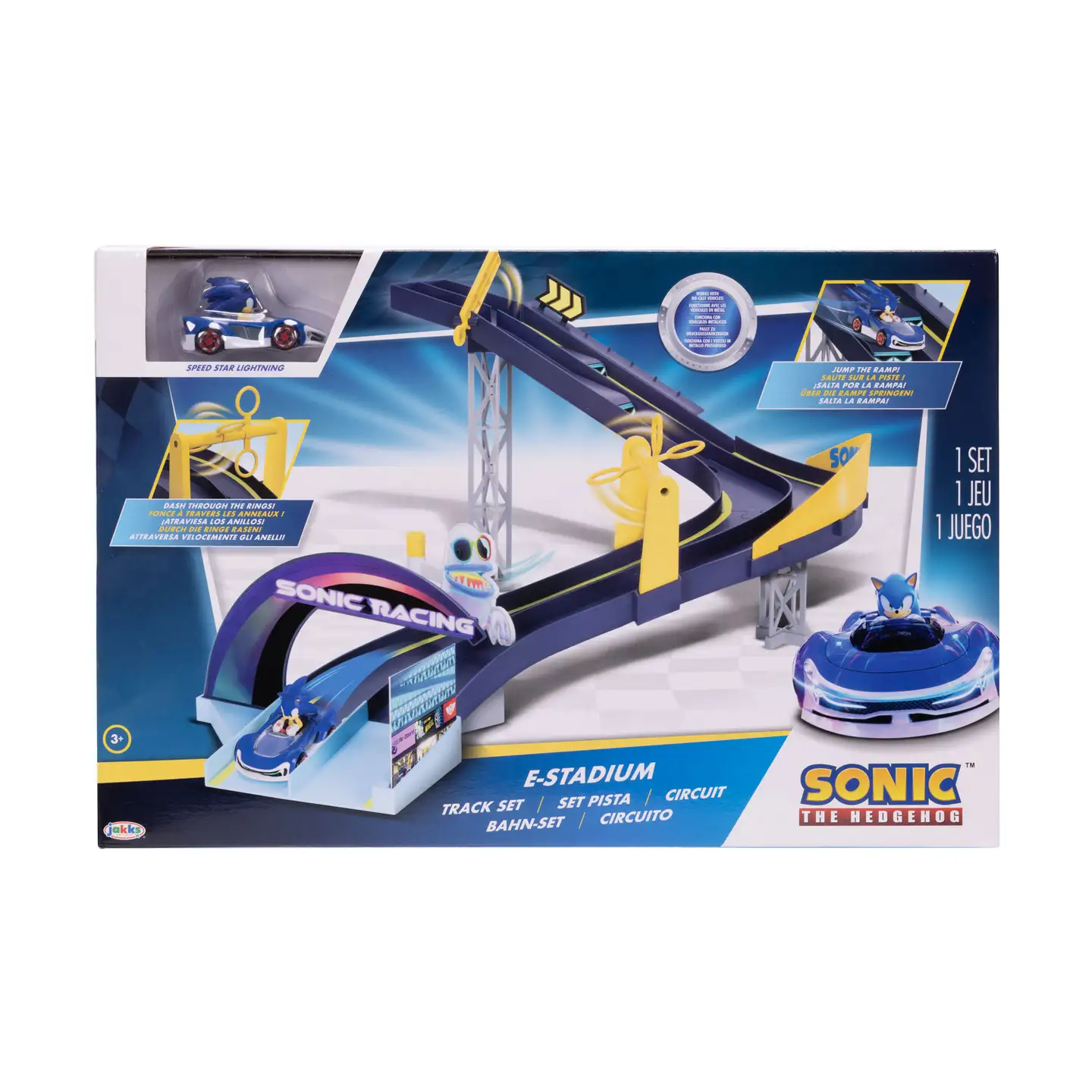 Sonic e-stadium ratasarja 1:64 die cast - 11