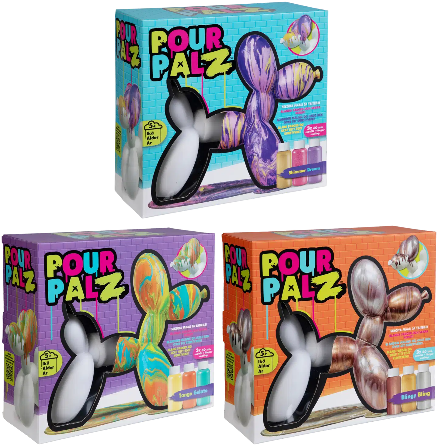 Pour Palz askartelu Balloon Dog - 2