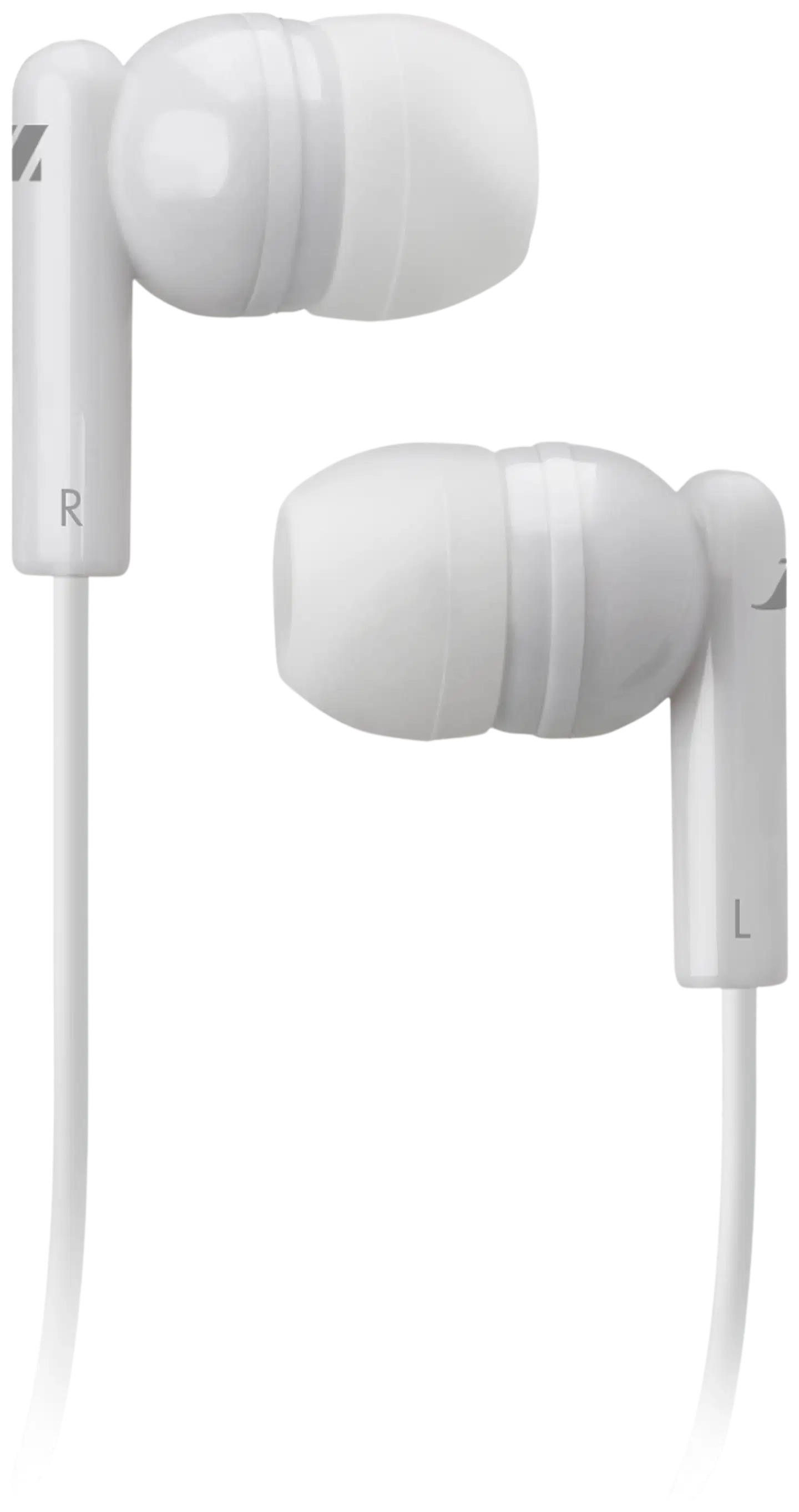 SBS langalliset nappikuulokkeet 3.5mm liittimellä Tune, valkoinen - 1