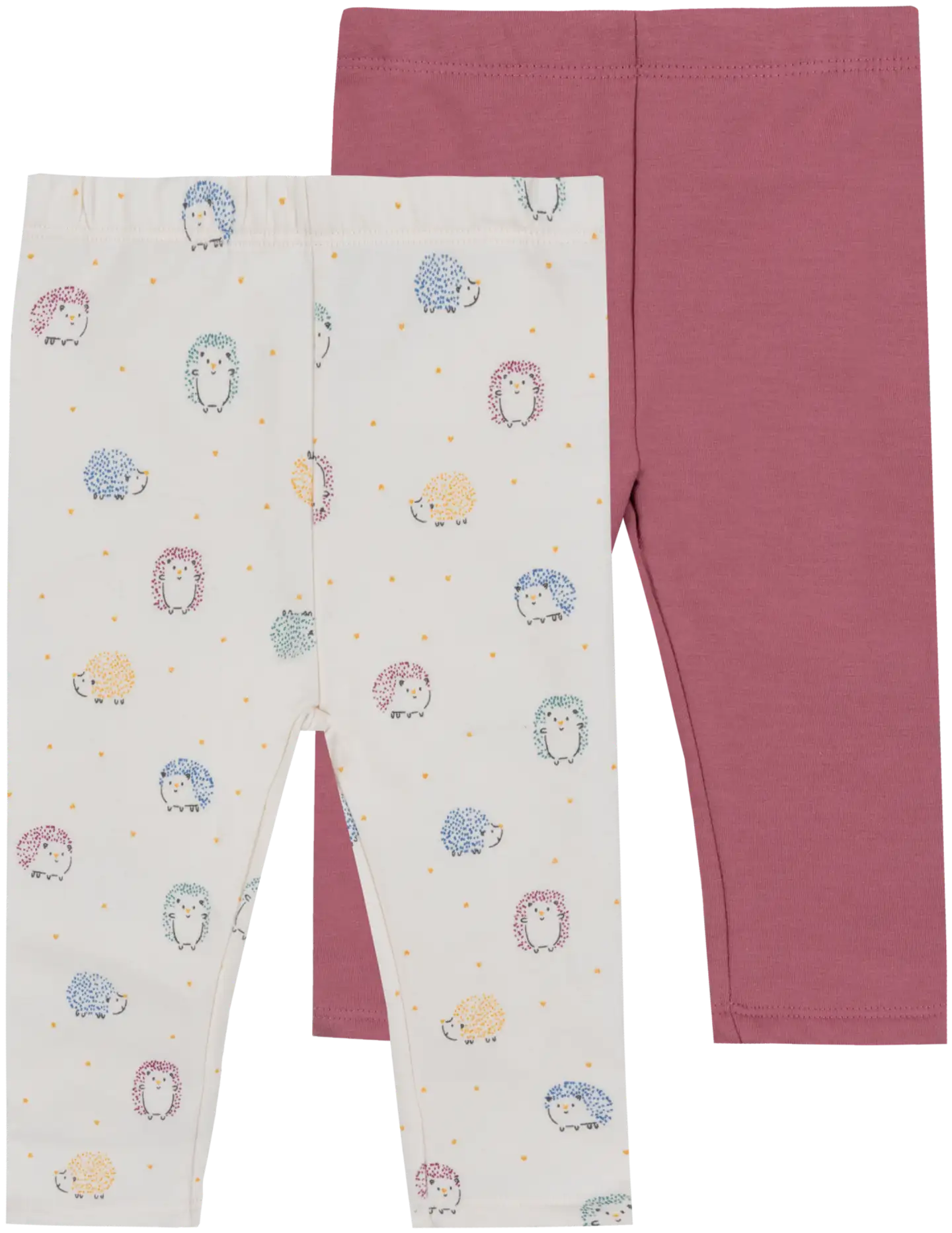 TEX vauvojen leggingsit I990668 2-pack - PINK DARK - 1