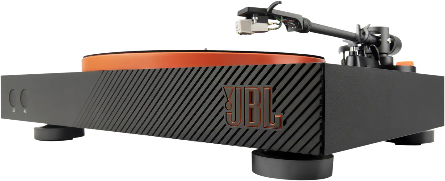 JBL levysoitin Spinner musta - 1