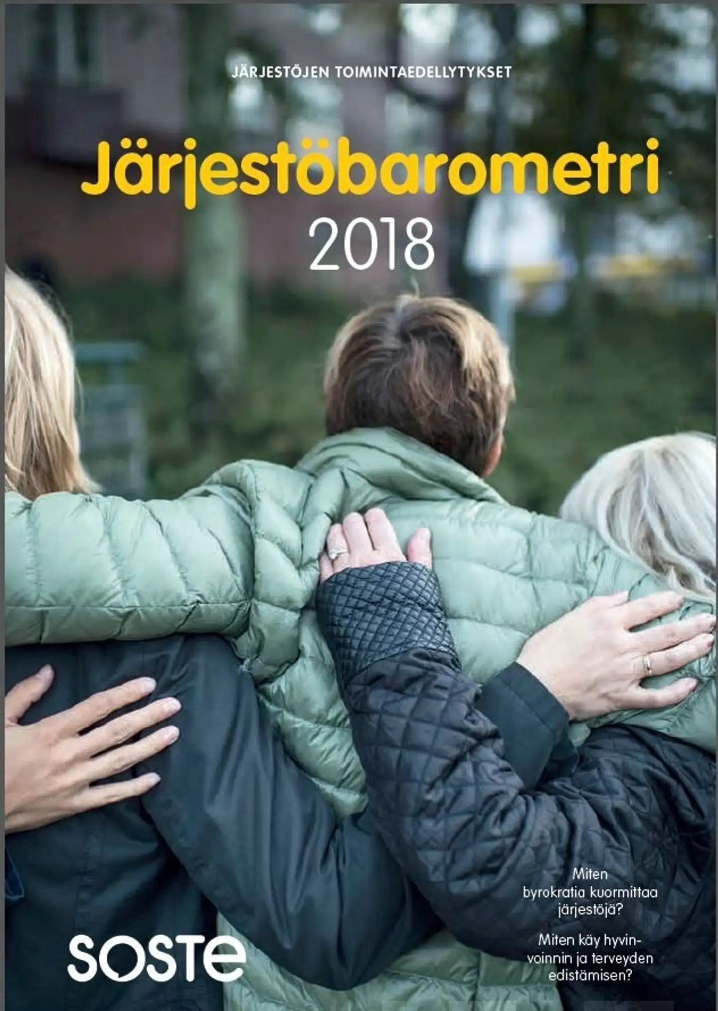 Peltosalmi, Järjestöbarometri 2018 - Järjestöjen toimintaedellytykset