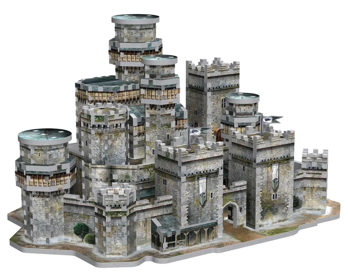 Wrebbit Game of Thrones Winterfell 3D-palapeli - 2