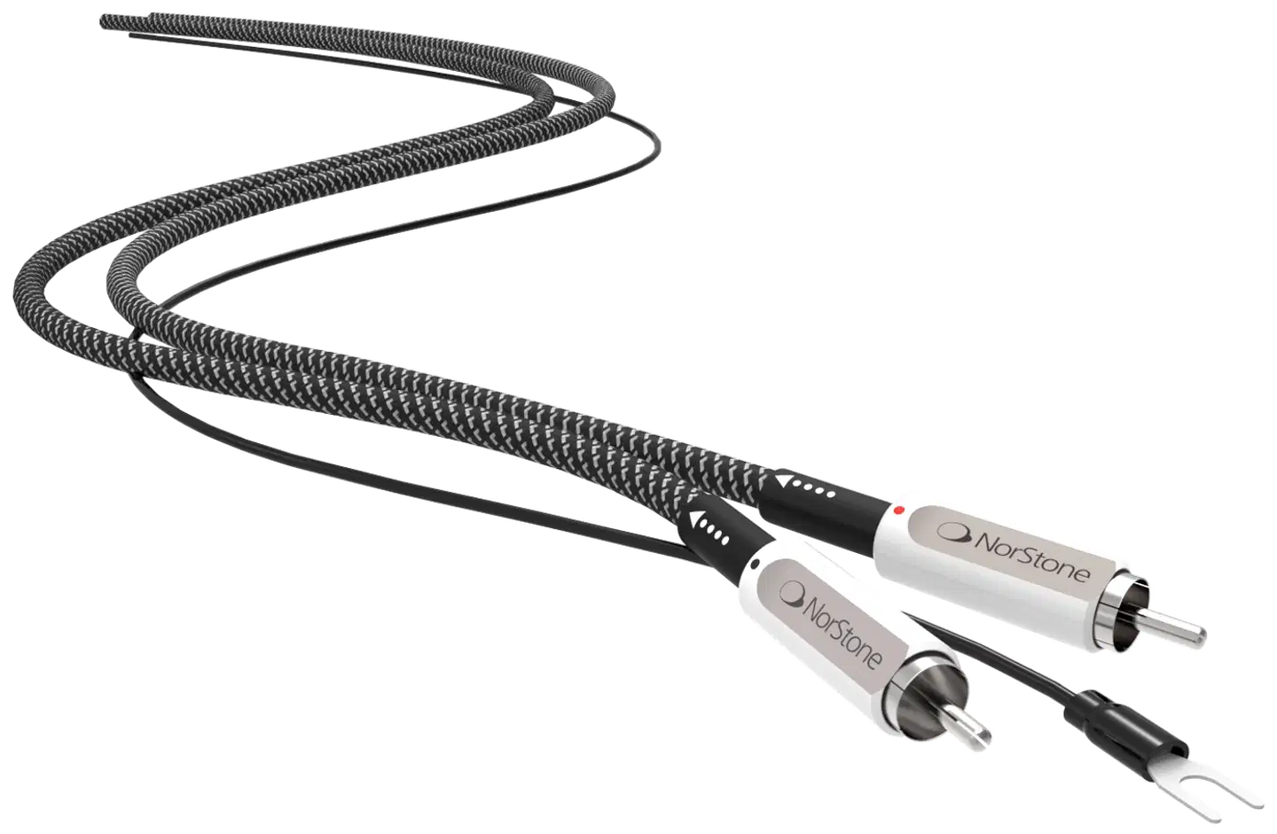 Norstone Jura RCA-kaapeli maadoitusjohdolla 1,5 m